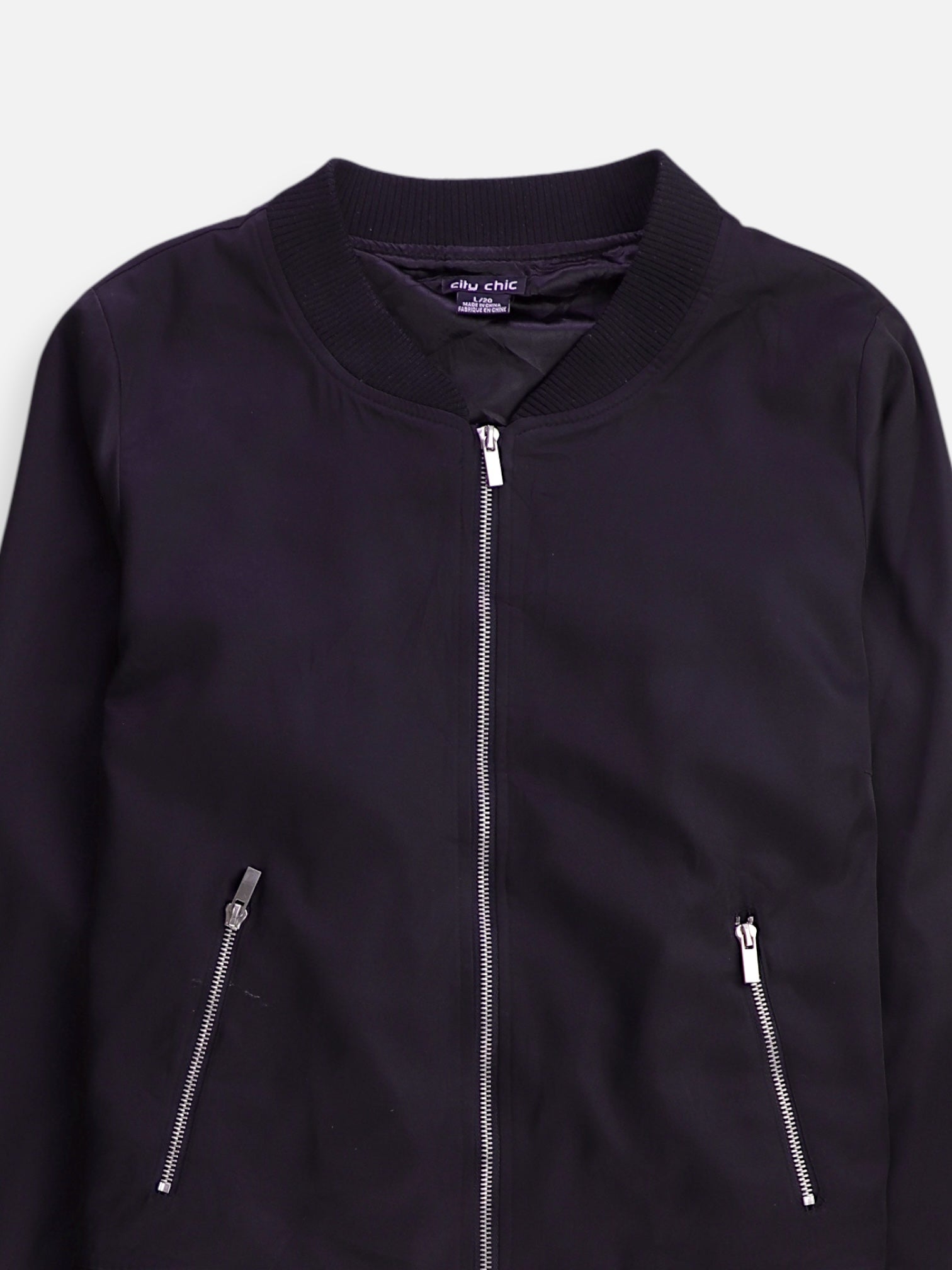 Chaqueta Bomber  Basic - Mujer - Large