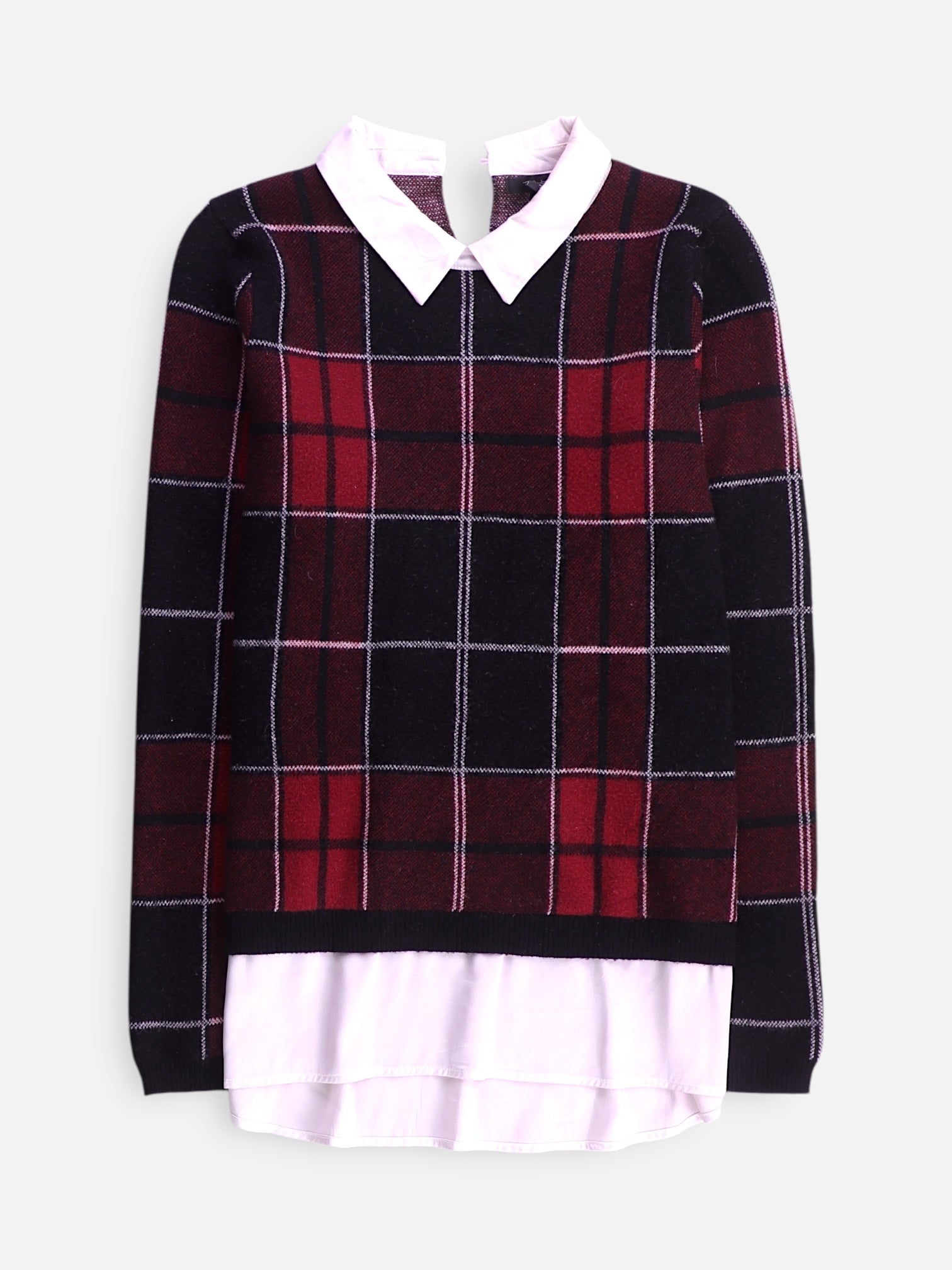 TAHARI Sueter Casual Color Block - Mujer - Medium