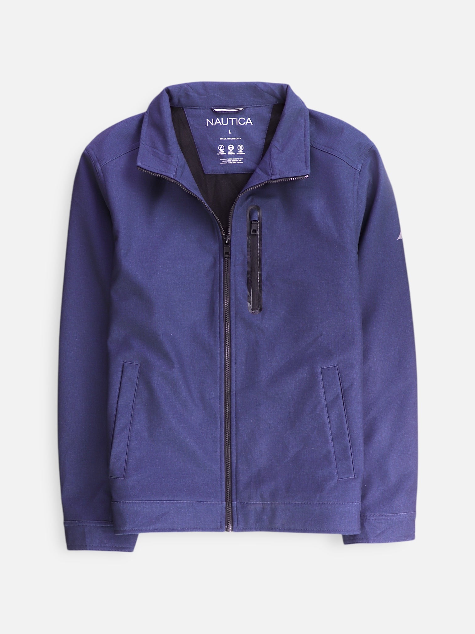 Nautica Chaqueta Deportivo Fleece - Hombre - Large