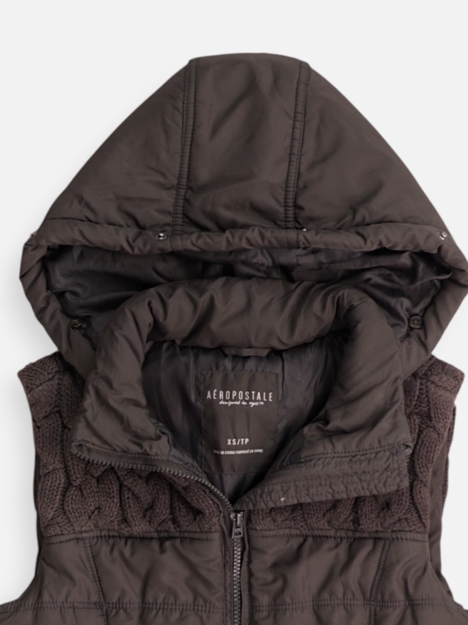 Aeropostale Chaleco Impermeable - Mujer - XS