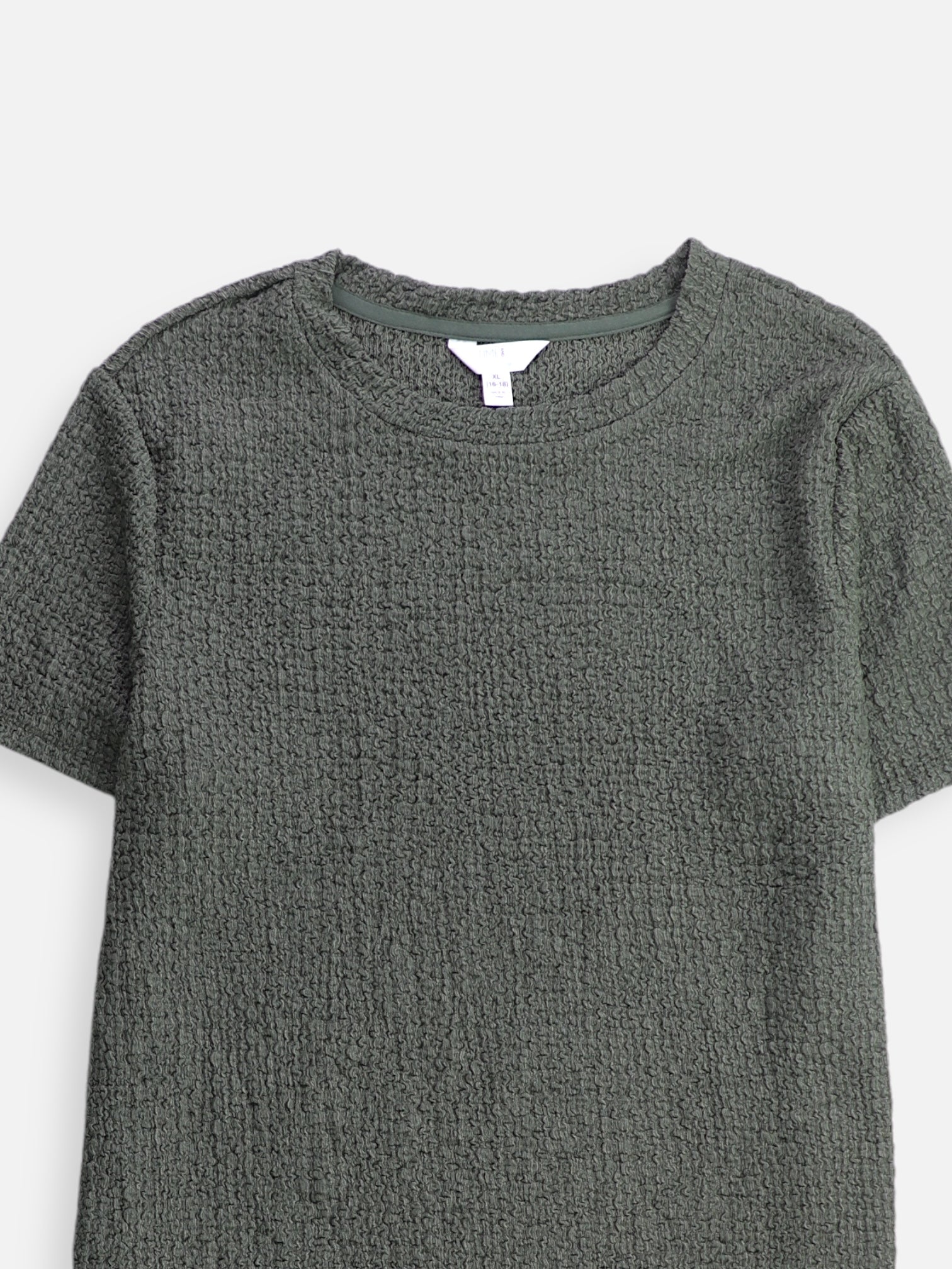 TIME THRU Camiseta Basic - Mujer - XL
