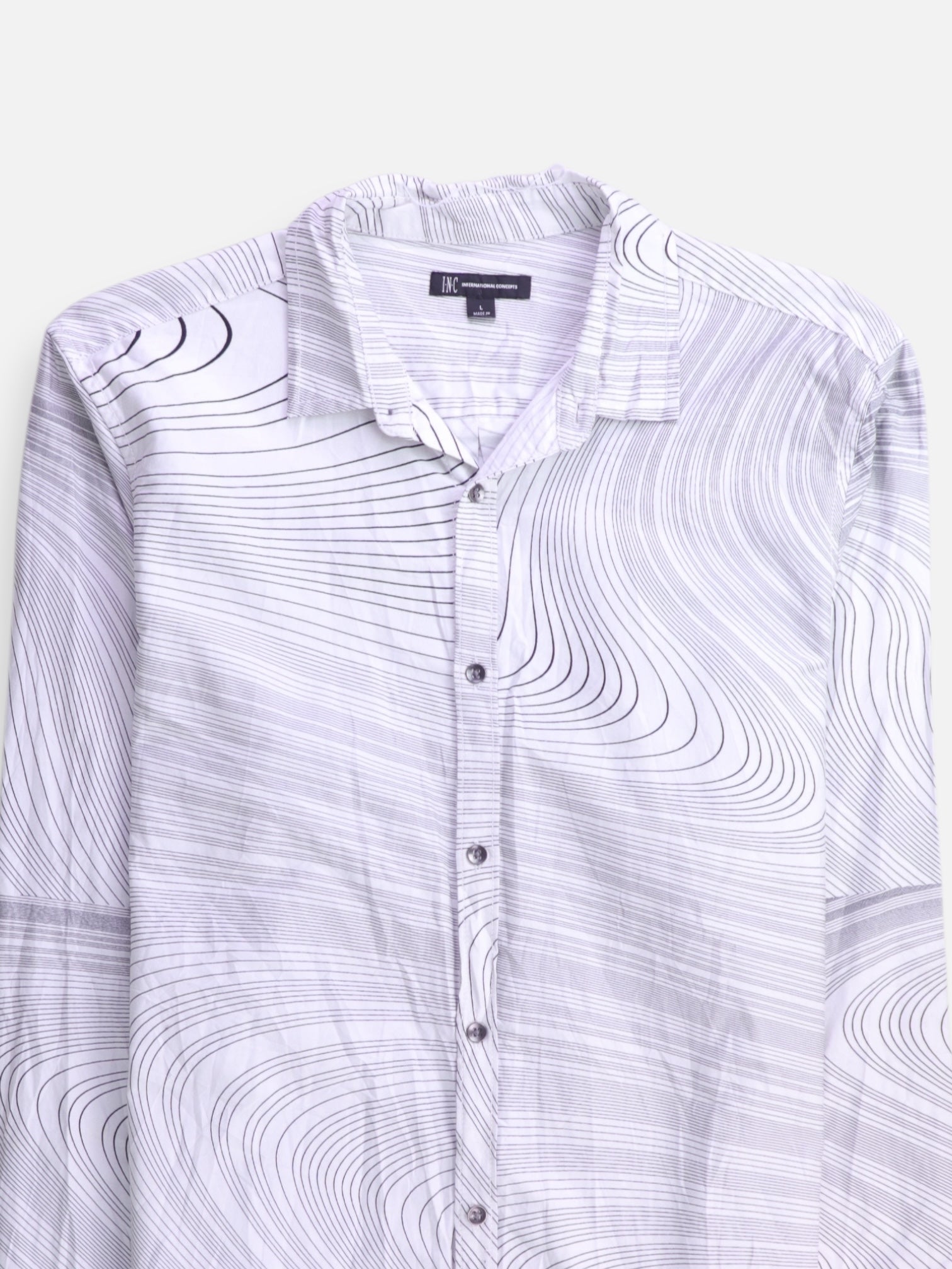 I.N.C Camisa Casual - Hombre - Large