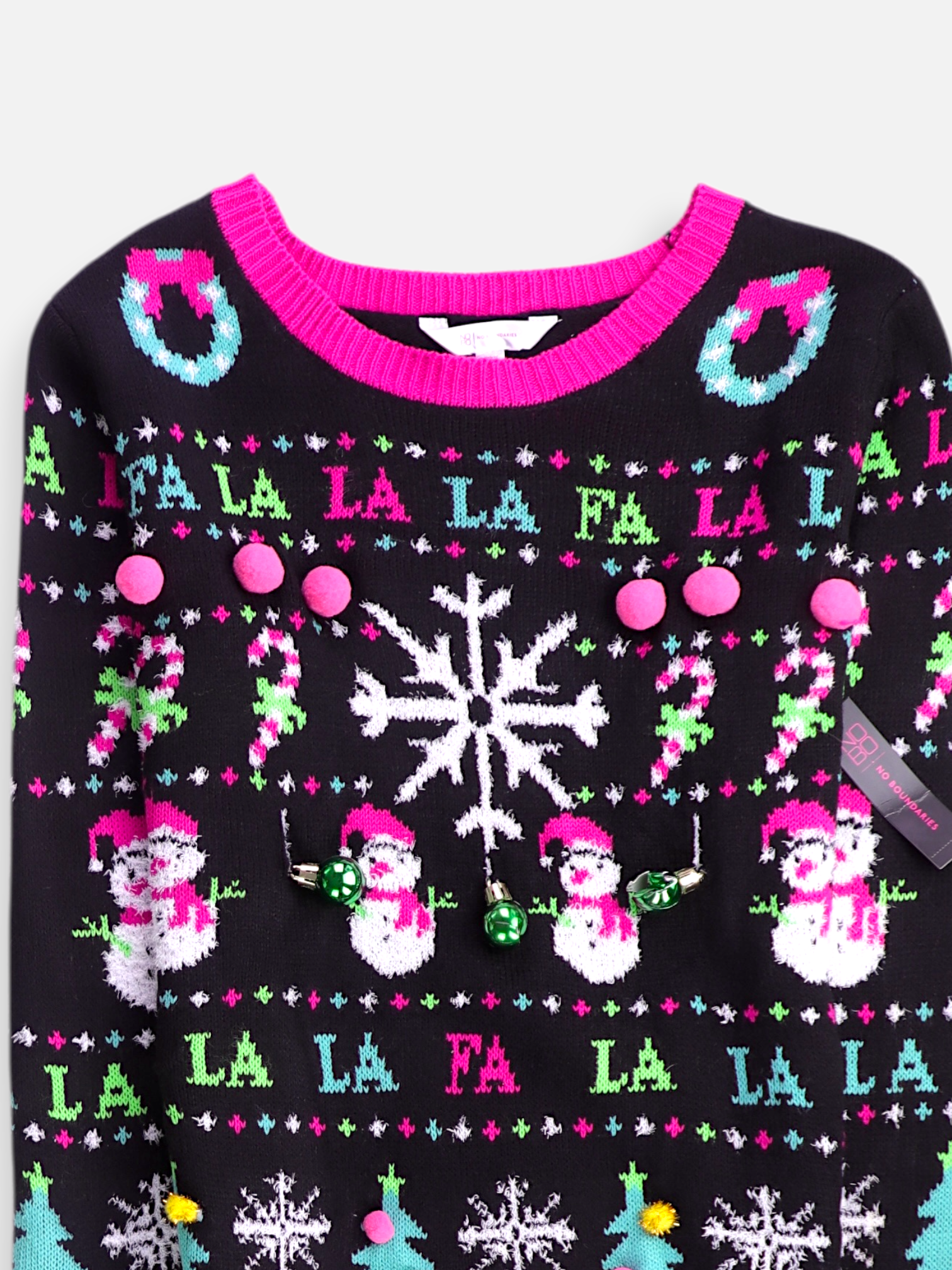 NOBO Sueter Knit Navideño - Niña - Large - 11-13Y  (Años)