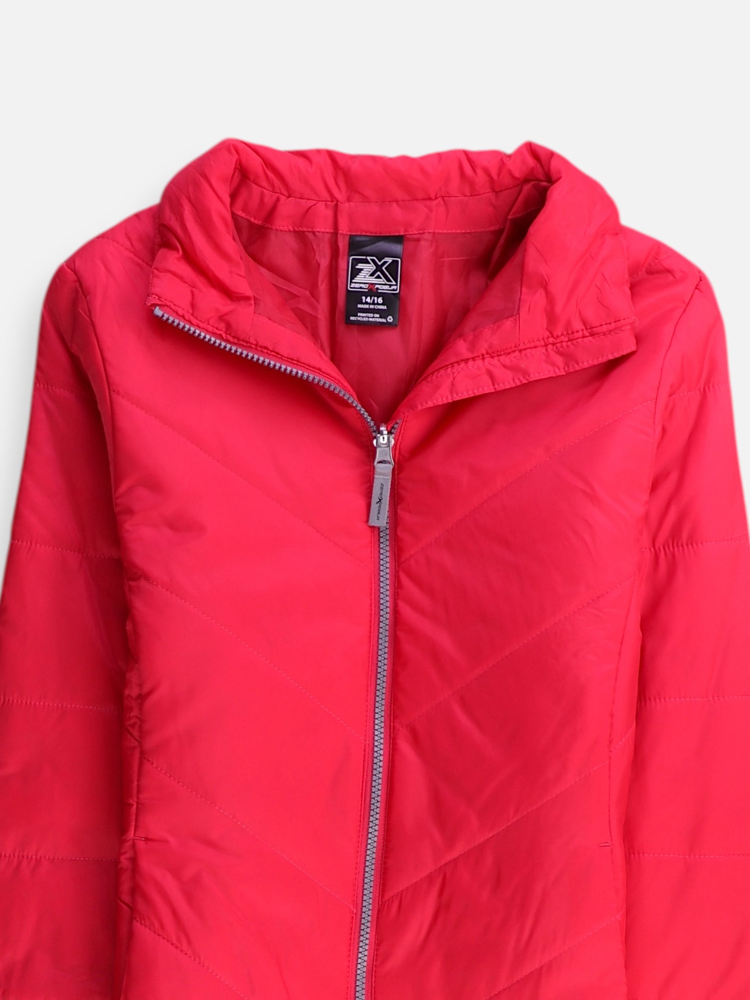 ZERO X POSUR Chaqueta Puffer Impermeable - Niña - Small - 14-16Y (Años)