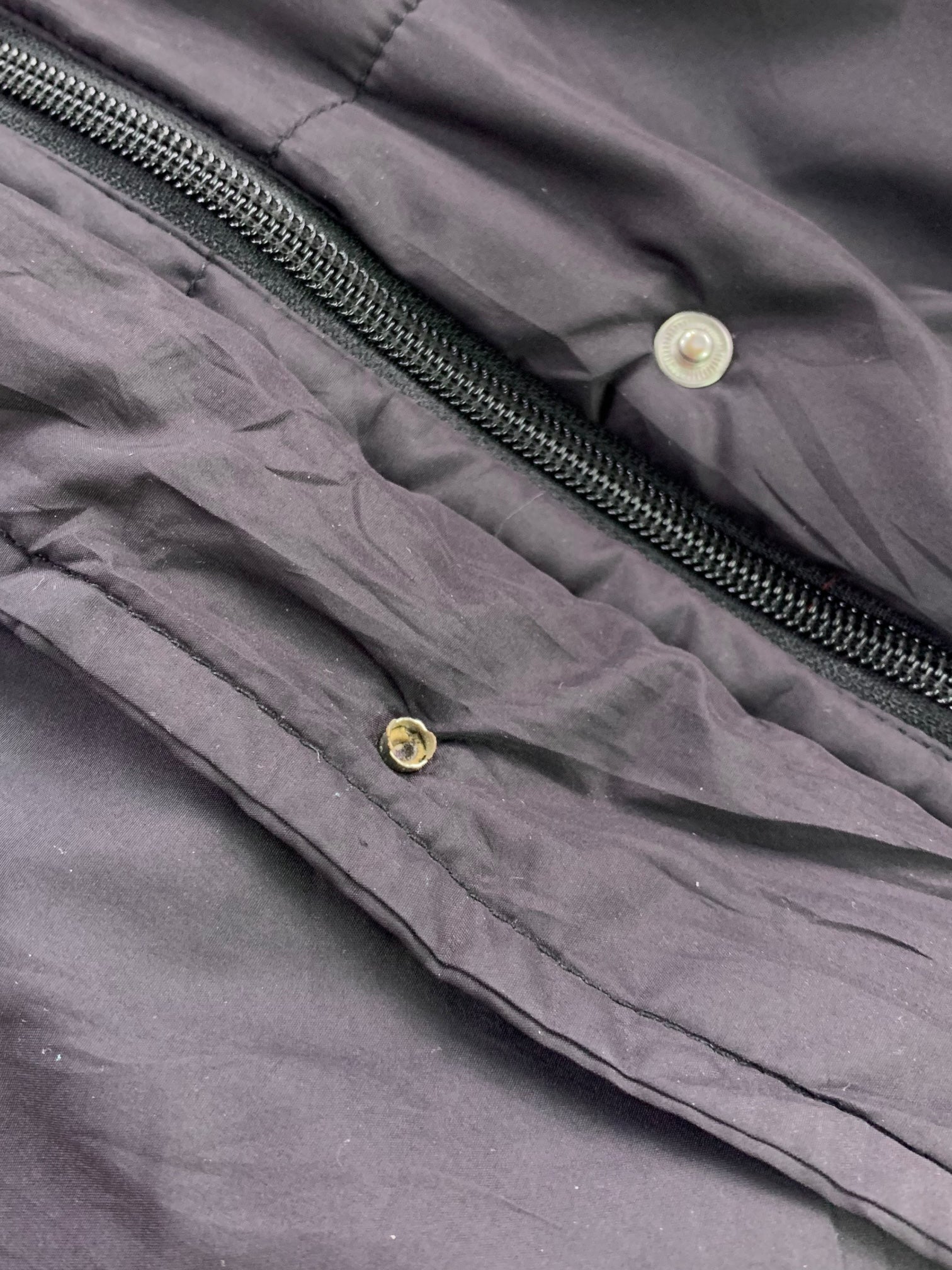 Forever 21 Chaqueta Puffer Impermeable - Mujer - Large