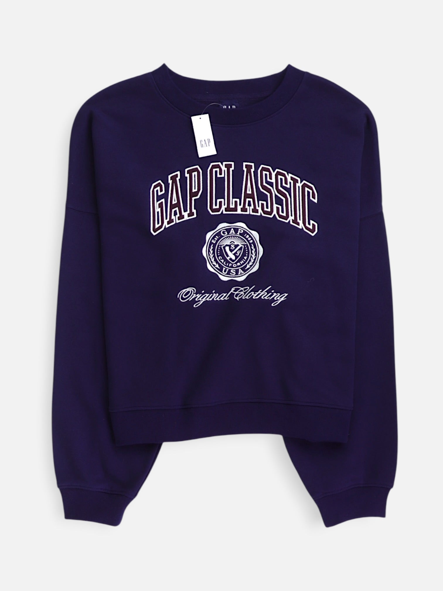 GAP Sudadera Sweatshirt Crop Top - Mujer - Large