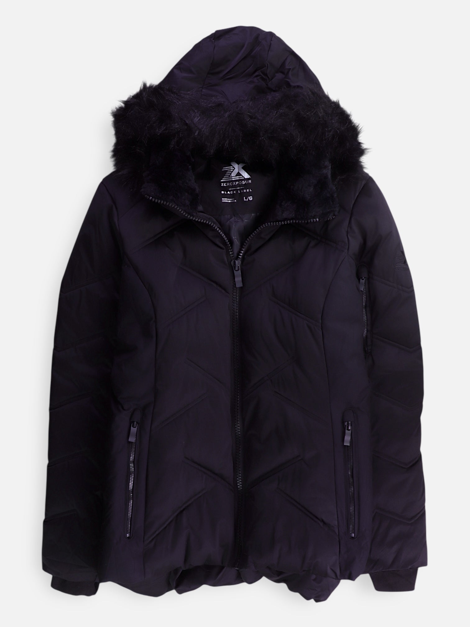 ZERO X POSUR Chaqueta Impermeable Puffer - Mujer - Large