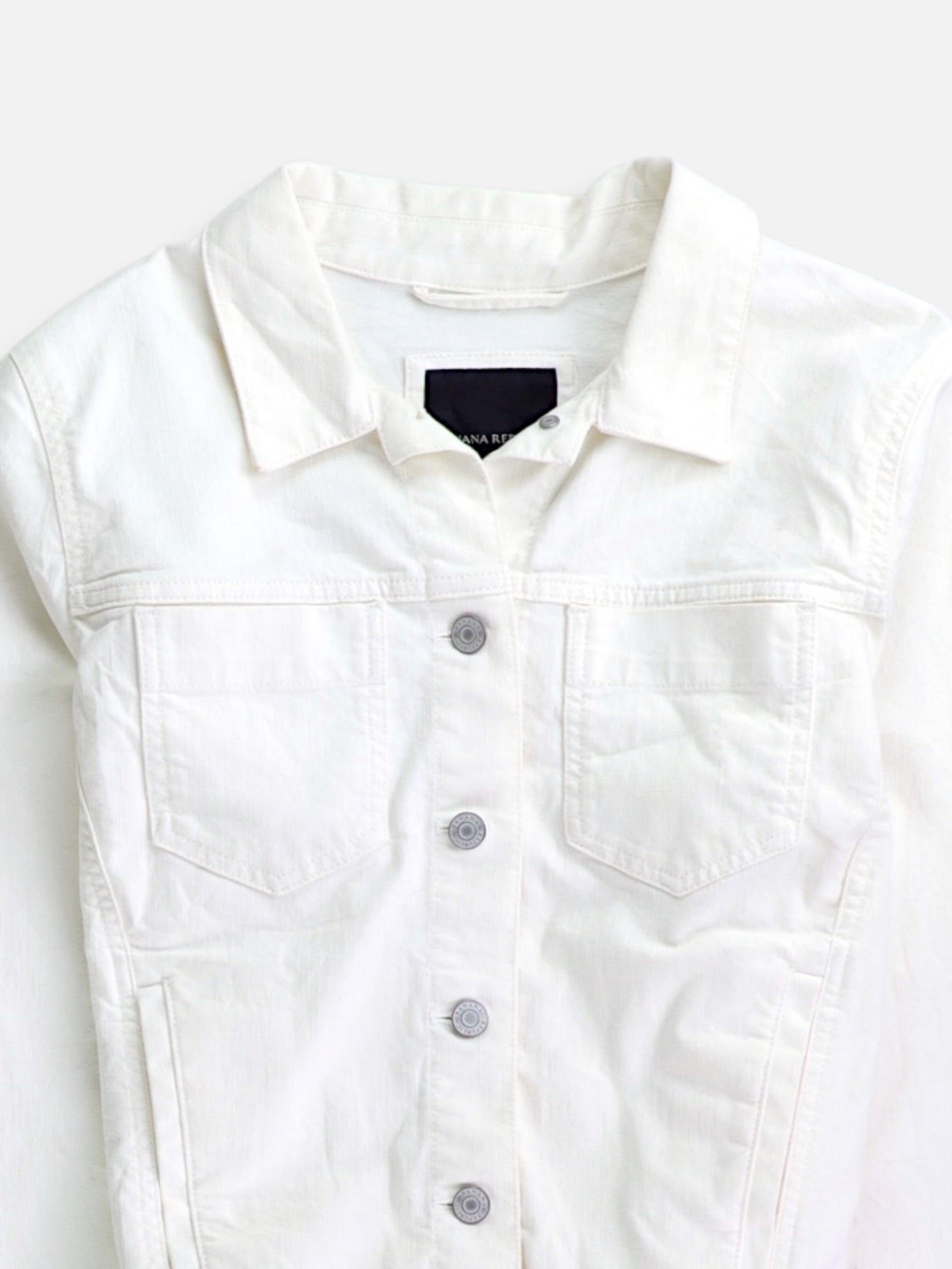 Banana Republic Chaqueta Denim  Basic - Mujer - Large