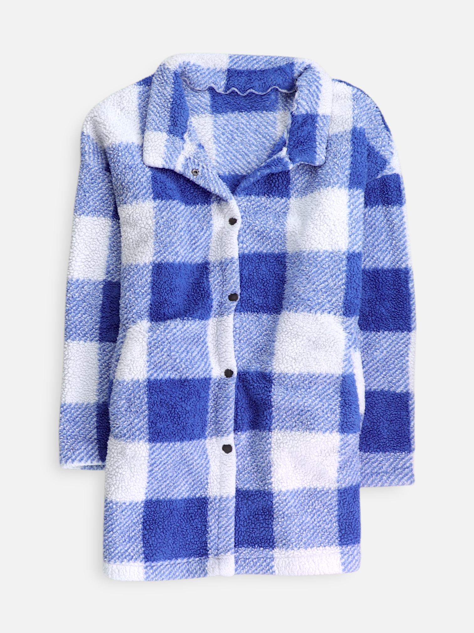 Chaqueta Sobrecamisa Color Block - Mujer - XL