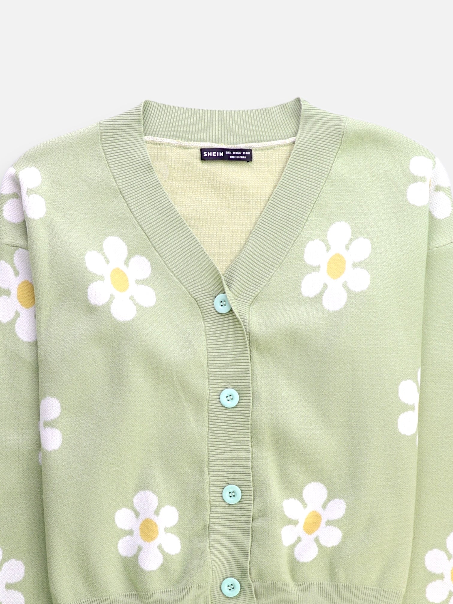 SHEIN Sueter Cardigan Casual - Mujer - Large