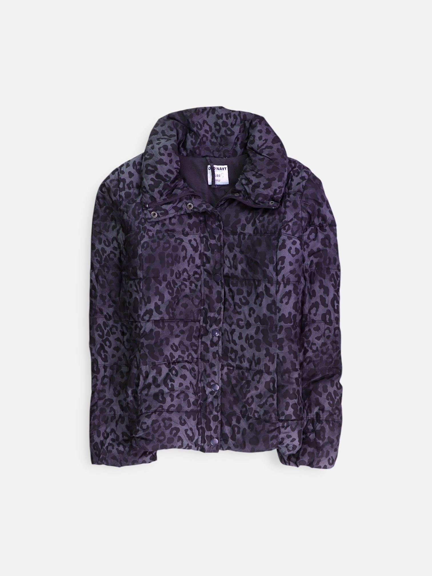 Old Navy Chaqueta Puffer Impermeable - Mujer - Large