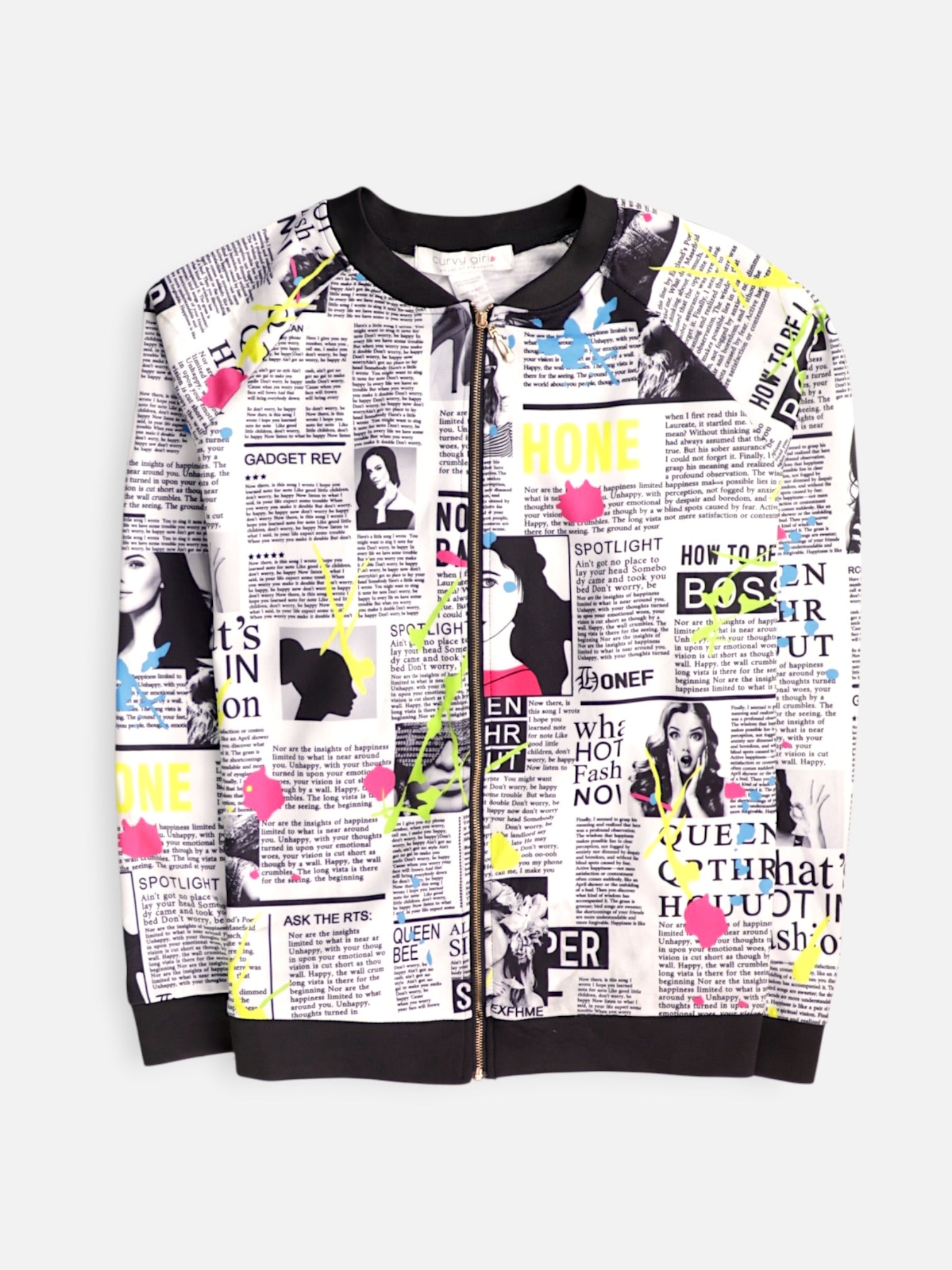 Sudadera Fleece Color Block - Mujer - 2XL