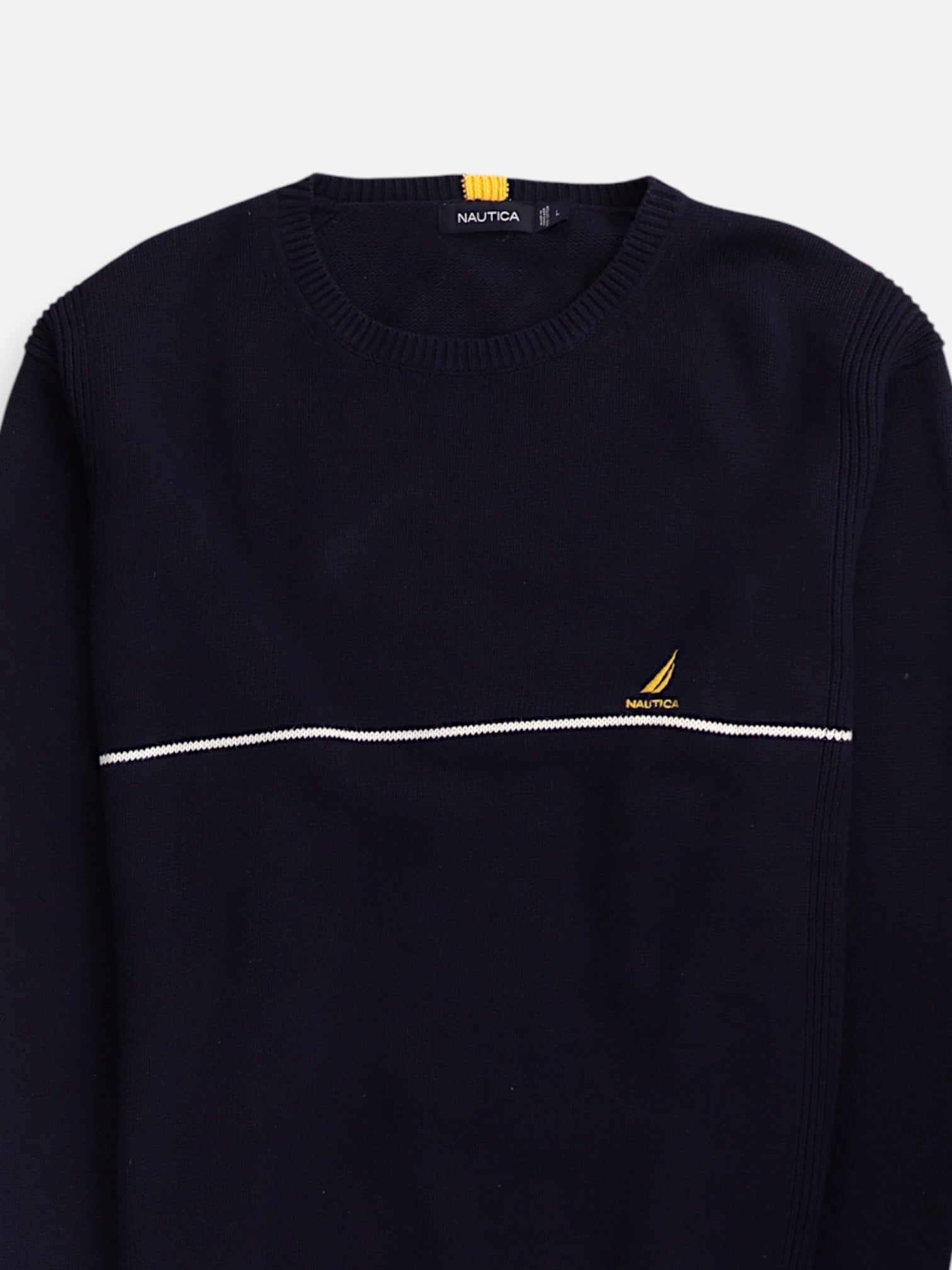 Nautica Sueter Knit Casual - Hombre - Large