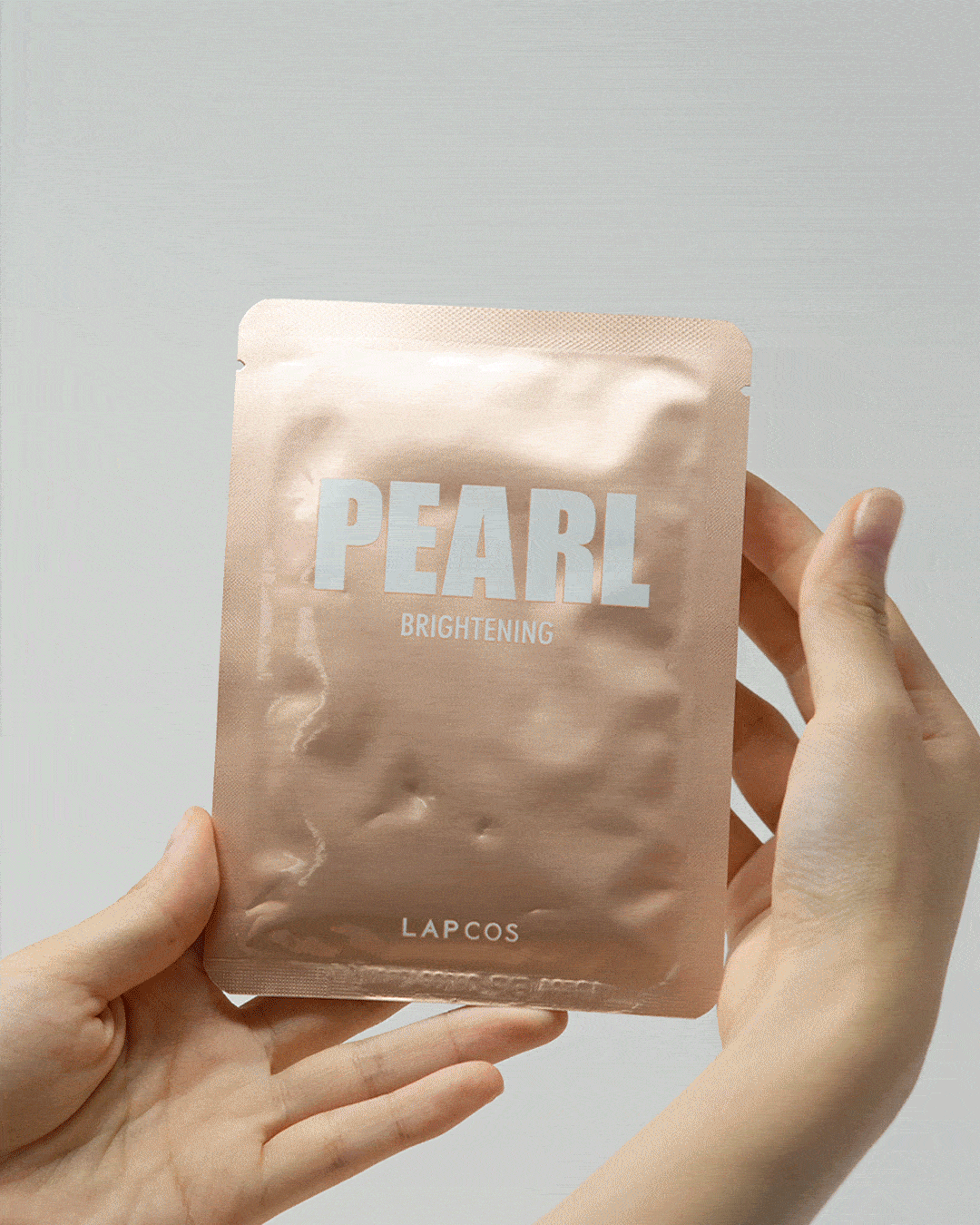 LAPCOS Facial Mask Pearl Brightening Facial 24 ml - Pearl Extract, Lactobacillus + Chamomilla