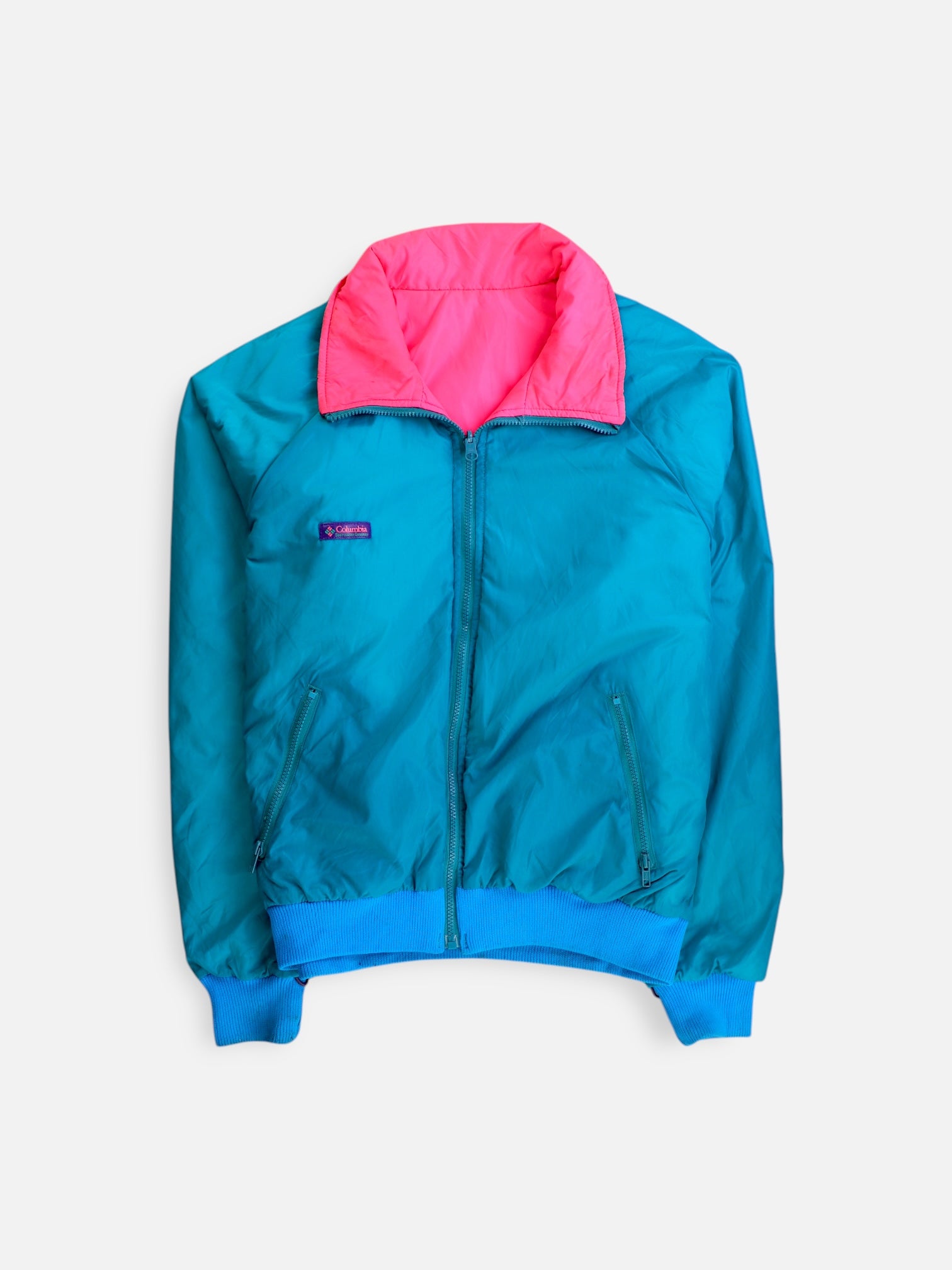 Columbia Chaqueta Impermeable Reversible - Hombre - Large