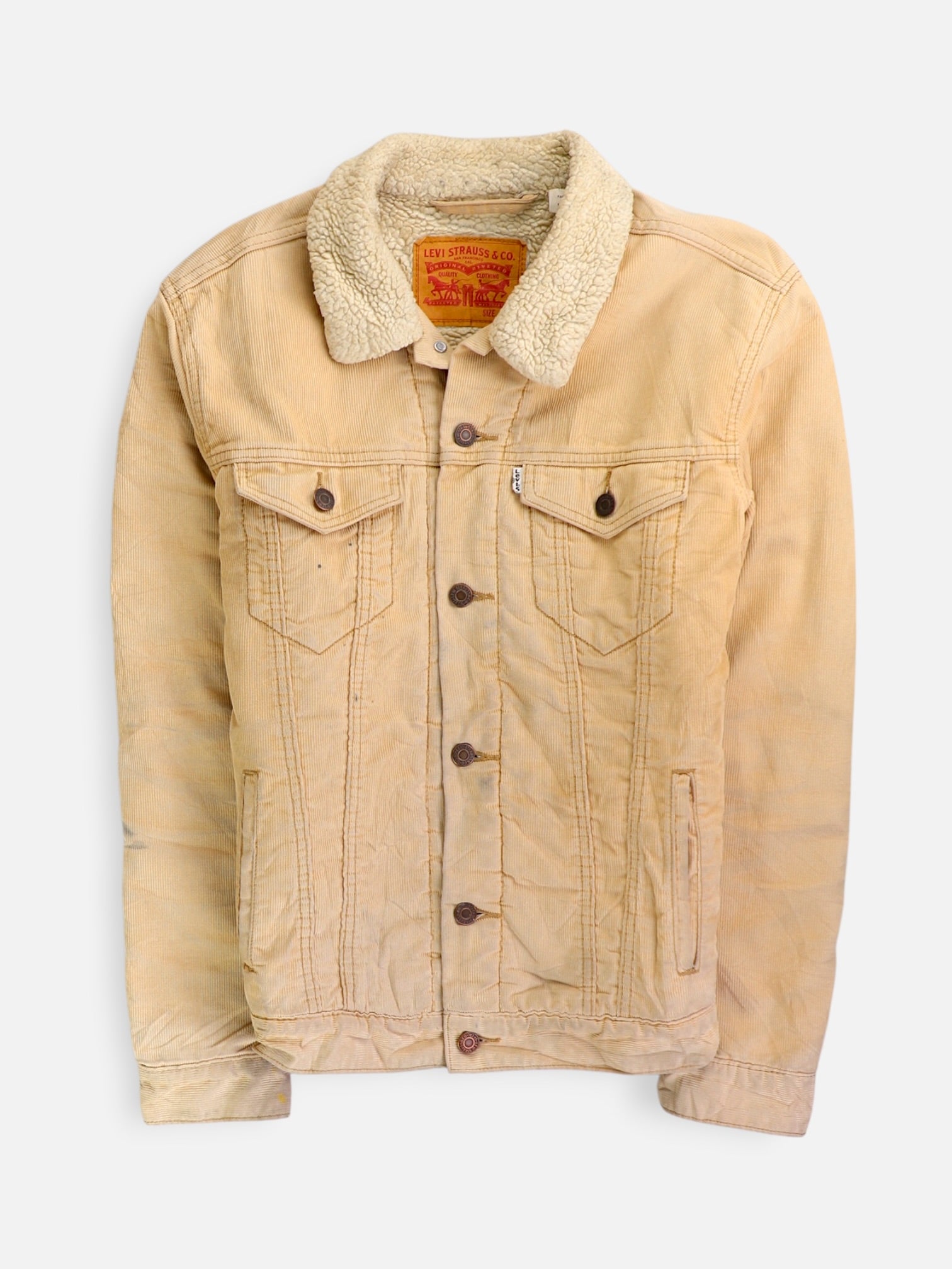 Levis Chaqueta Sherpa Trucker Corduroy - Hombre - Medium