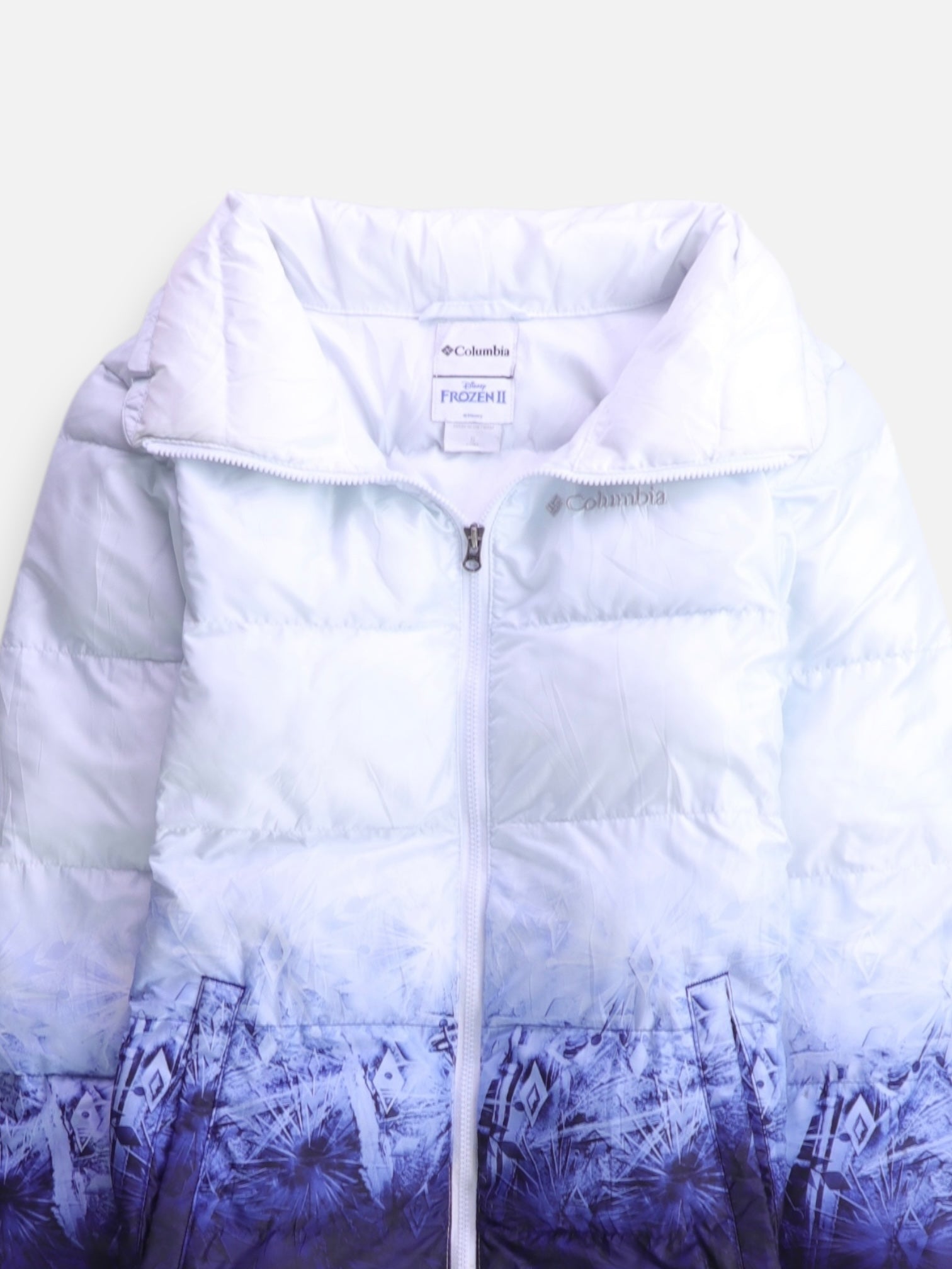 Columbia Abrigo Impermeable Puffer - Niña - Small - 7-8Y (Años)