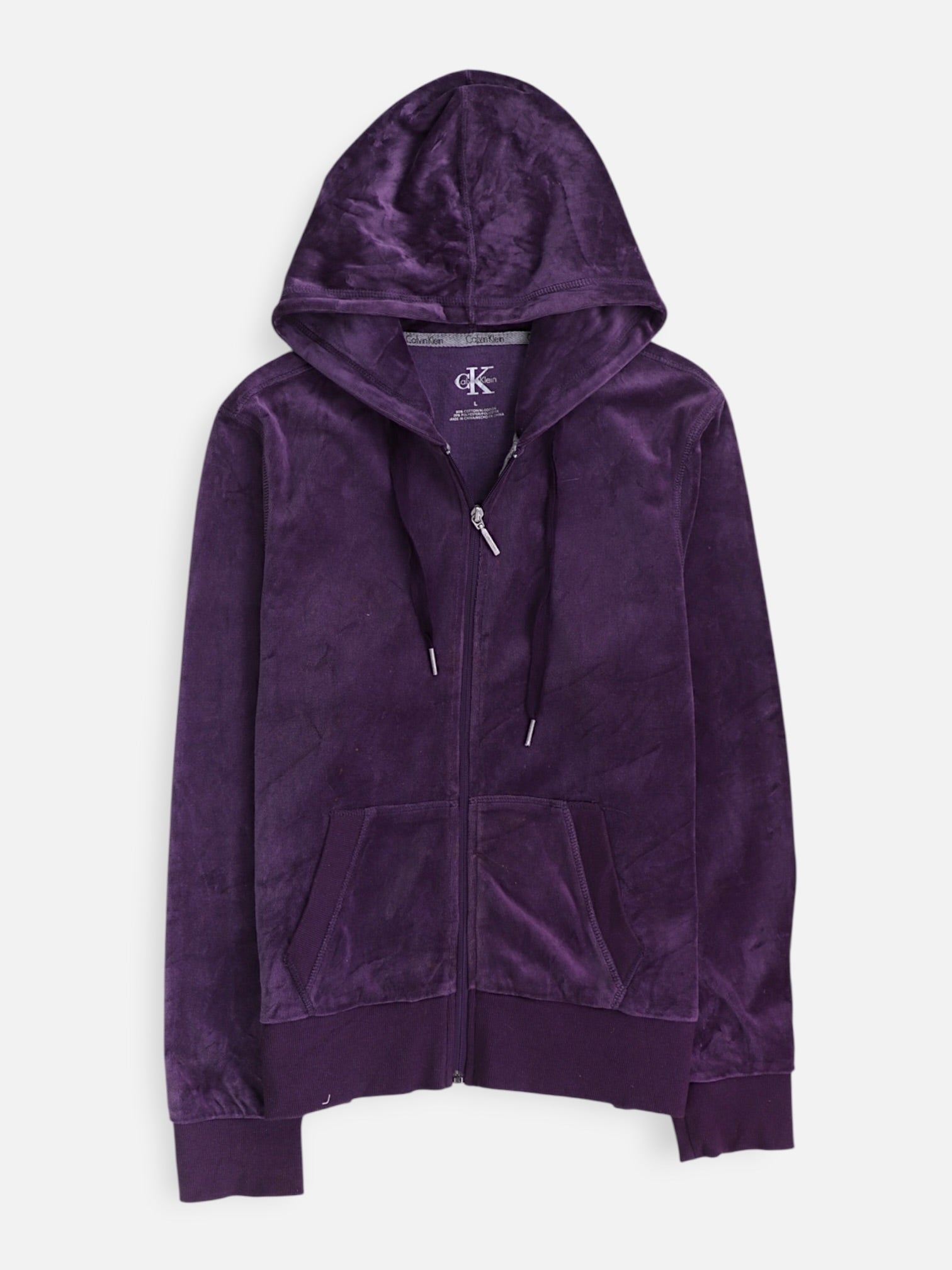 Calvin Klein Sudadera Hoodie Basic - Mujer - Large