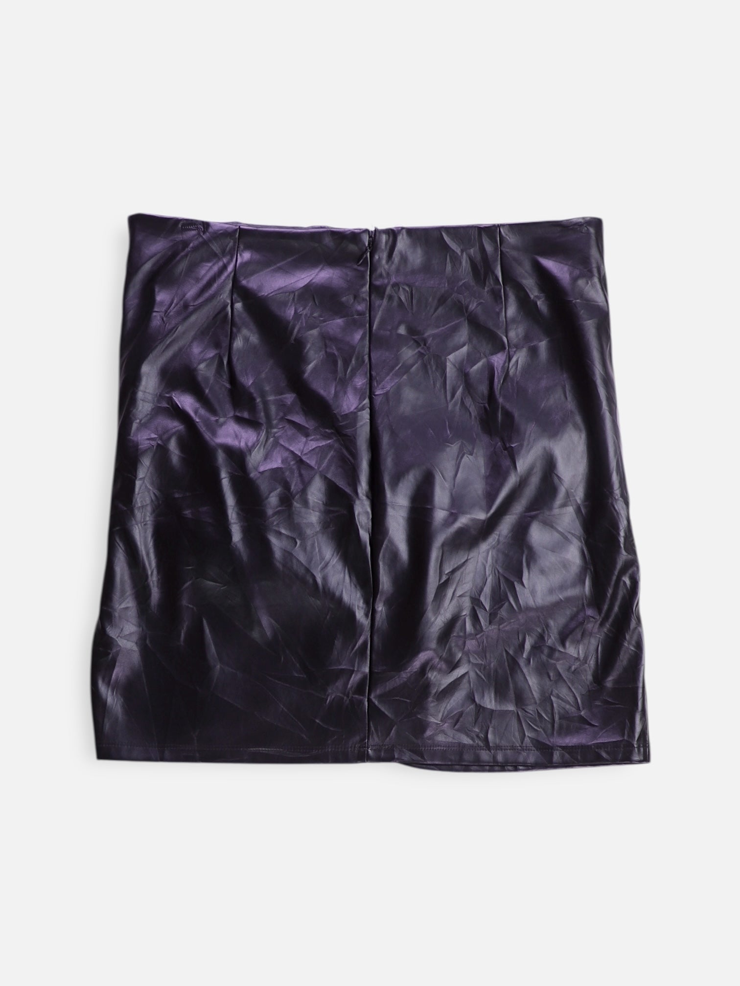 Falda Cuero - Mujer - Large