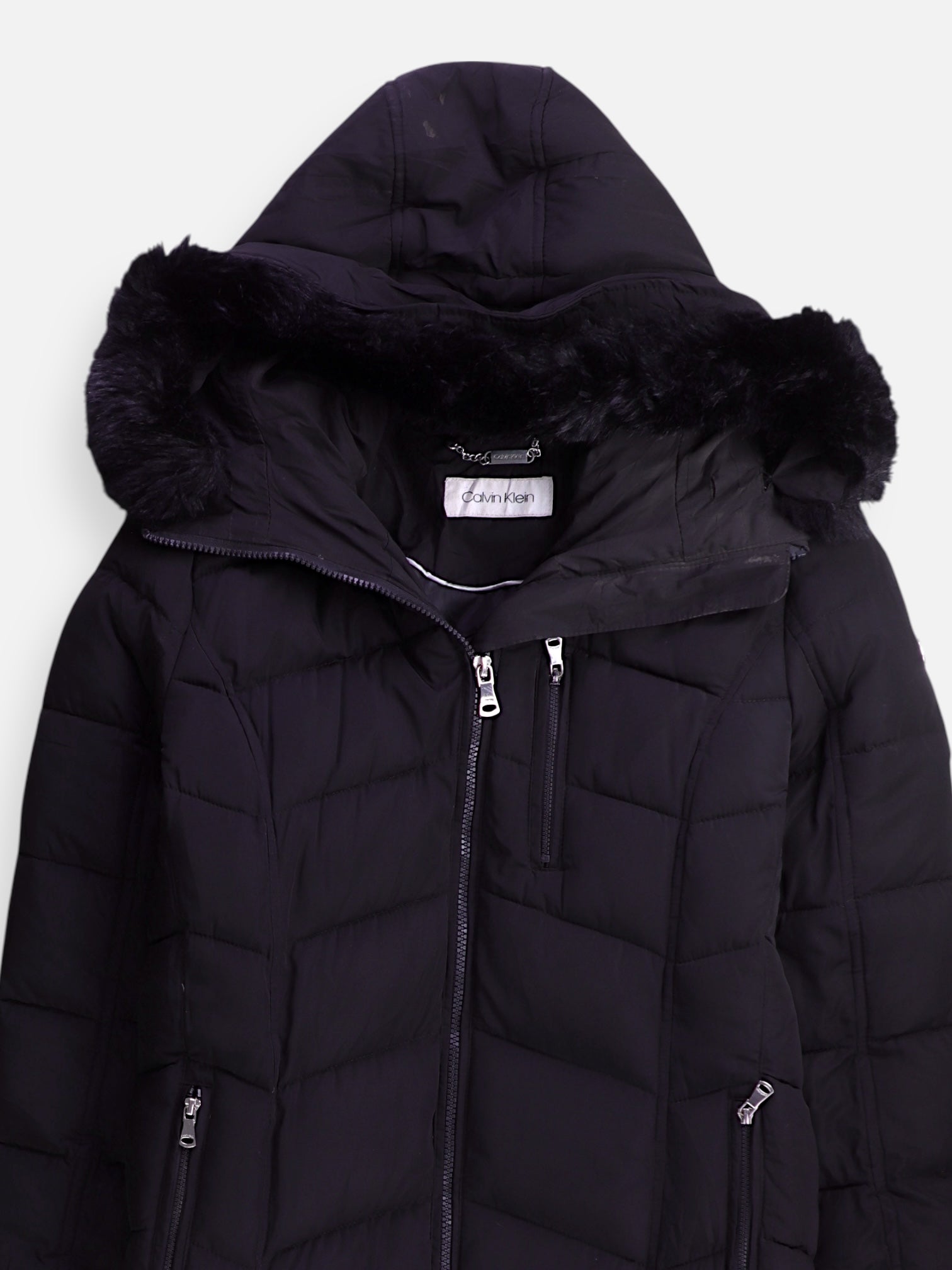 Calvin Klein Abrigo Impermeable Puffer - Mujer - Medium