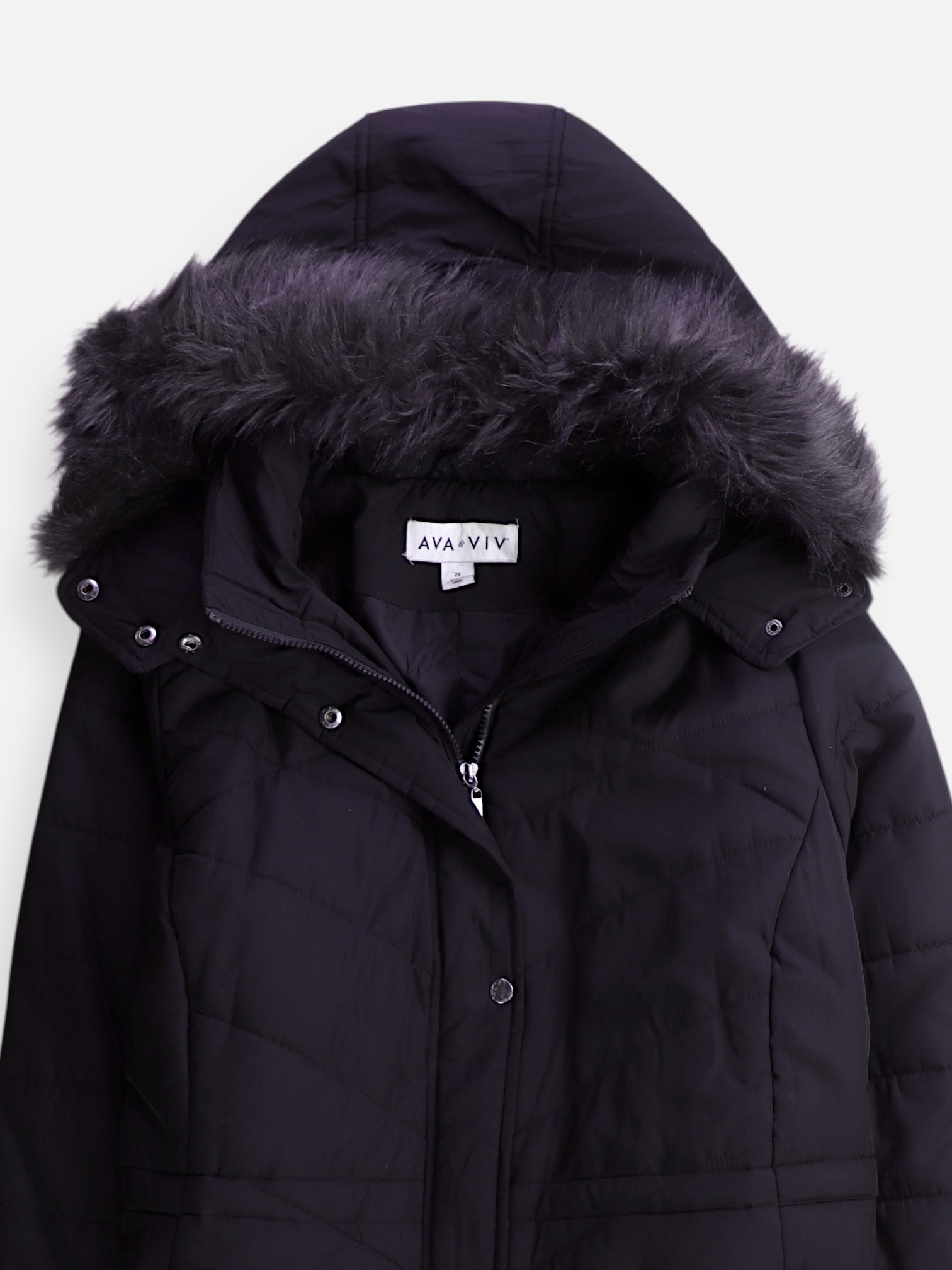 Abrigo Impermeable Puffer - Mujer - 2XL