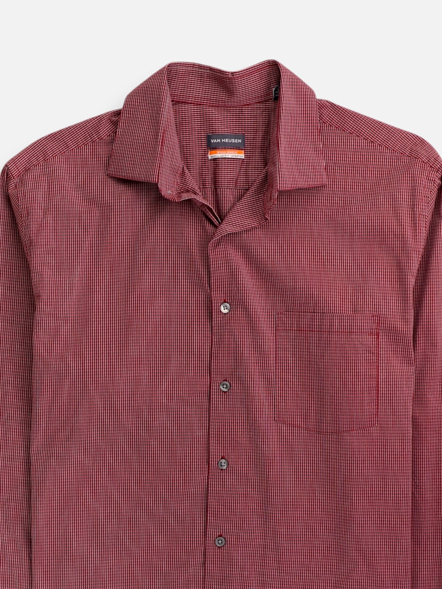 Van Heusen Camisa Casual - Hombre - Large
