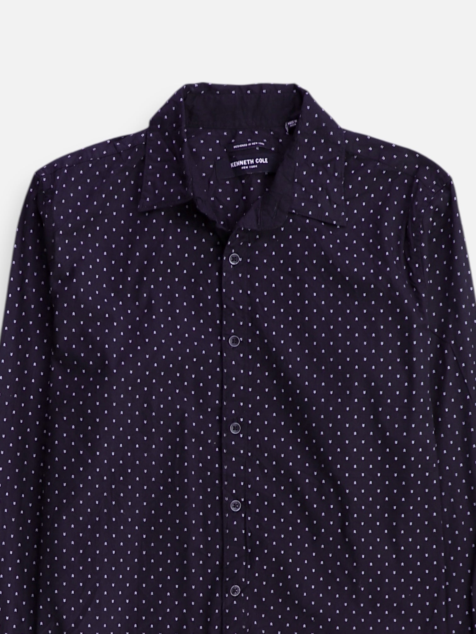 Kenneth Cole Camisa Casual - Hombre - Medium