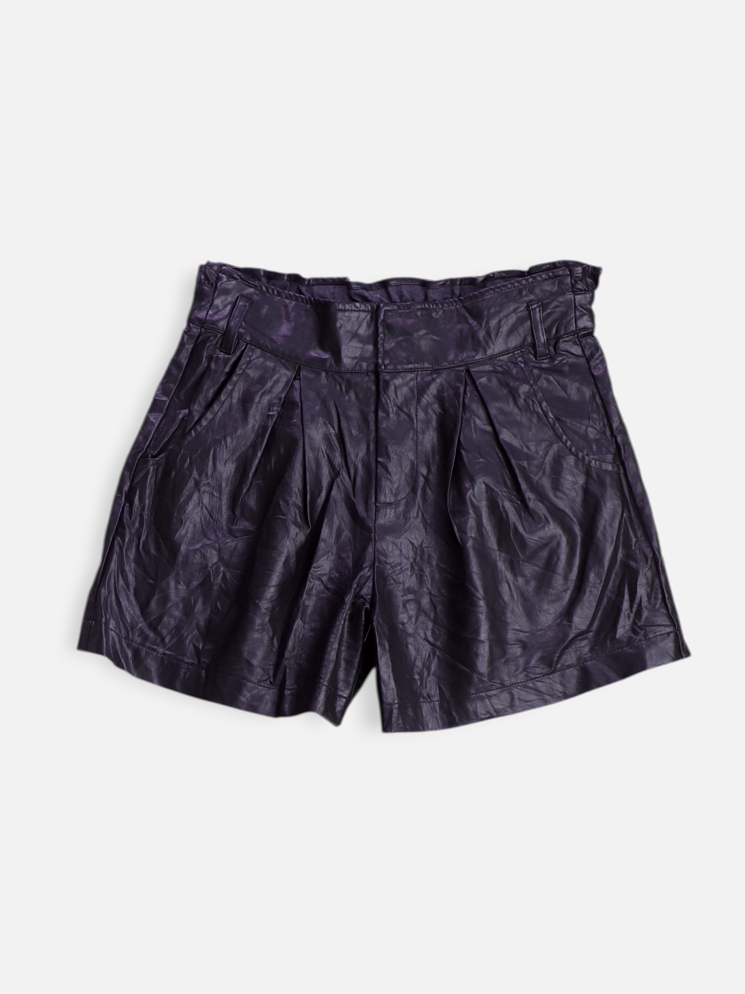 Shorts Cuero - Mujer - N/A