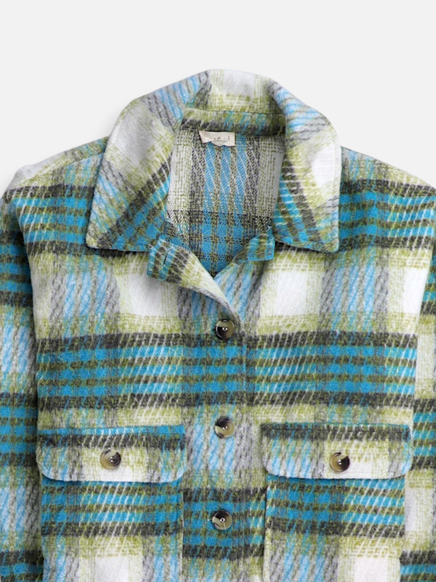 Chaqueta Sobrecamisa Plaid Types - Mujer - Medium
