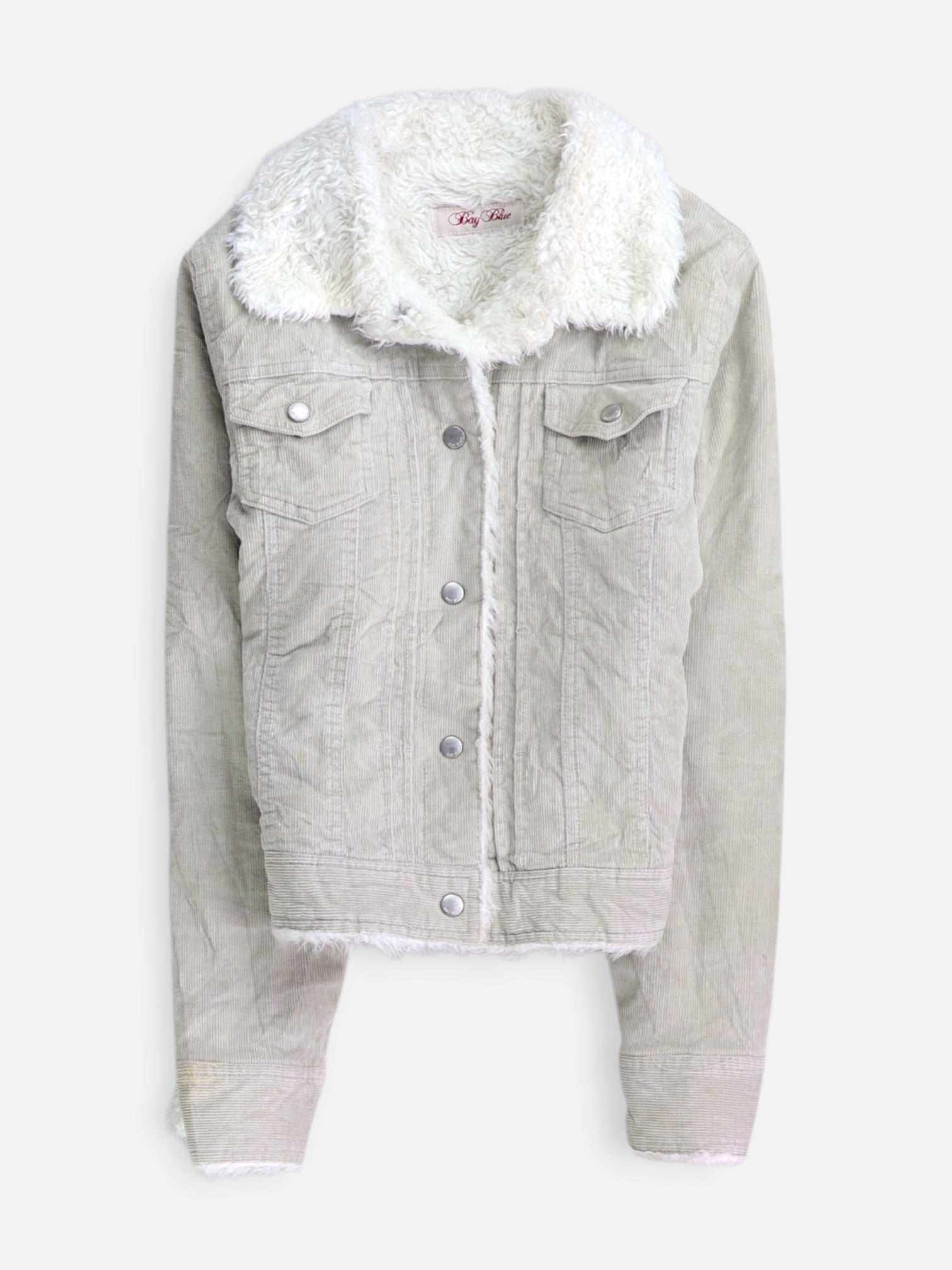 Chaqueta Sherpa Trucker Corduroy - Mujer - Medium