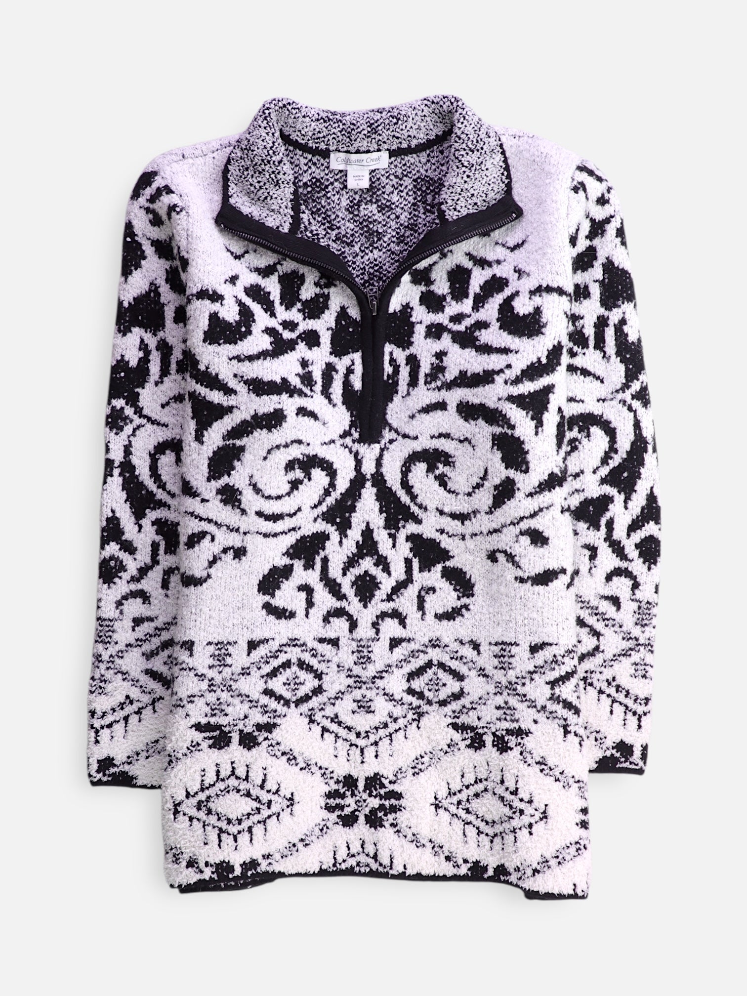 Sueter Fleece Casual - Mujer - Large