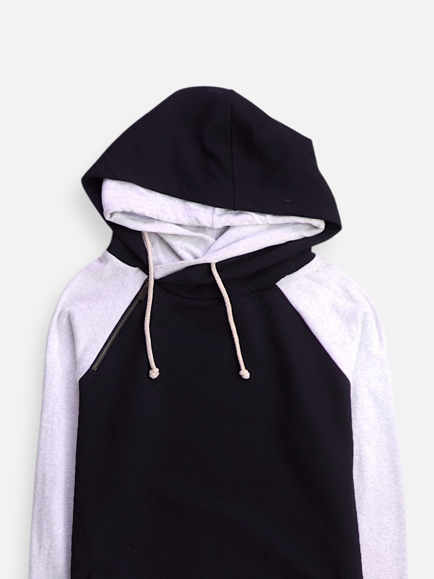 Sudadera Hoodie Color Block - Hombre - Large