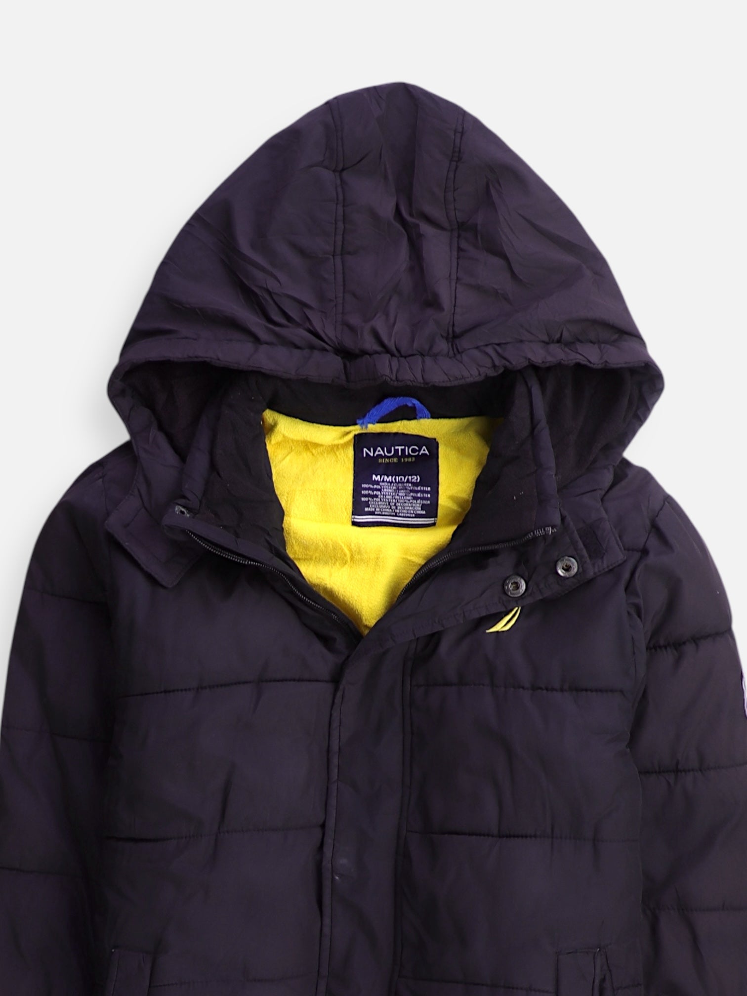 Nautica Chaqueta Puffer Impermeable - Niño - Medium - 10-12Y (Años)