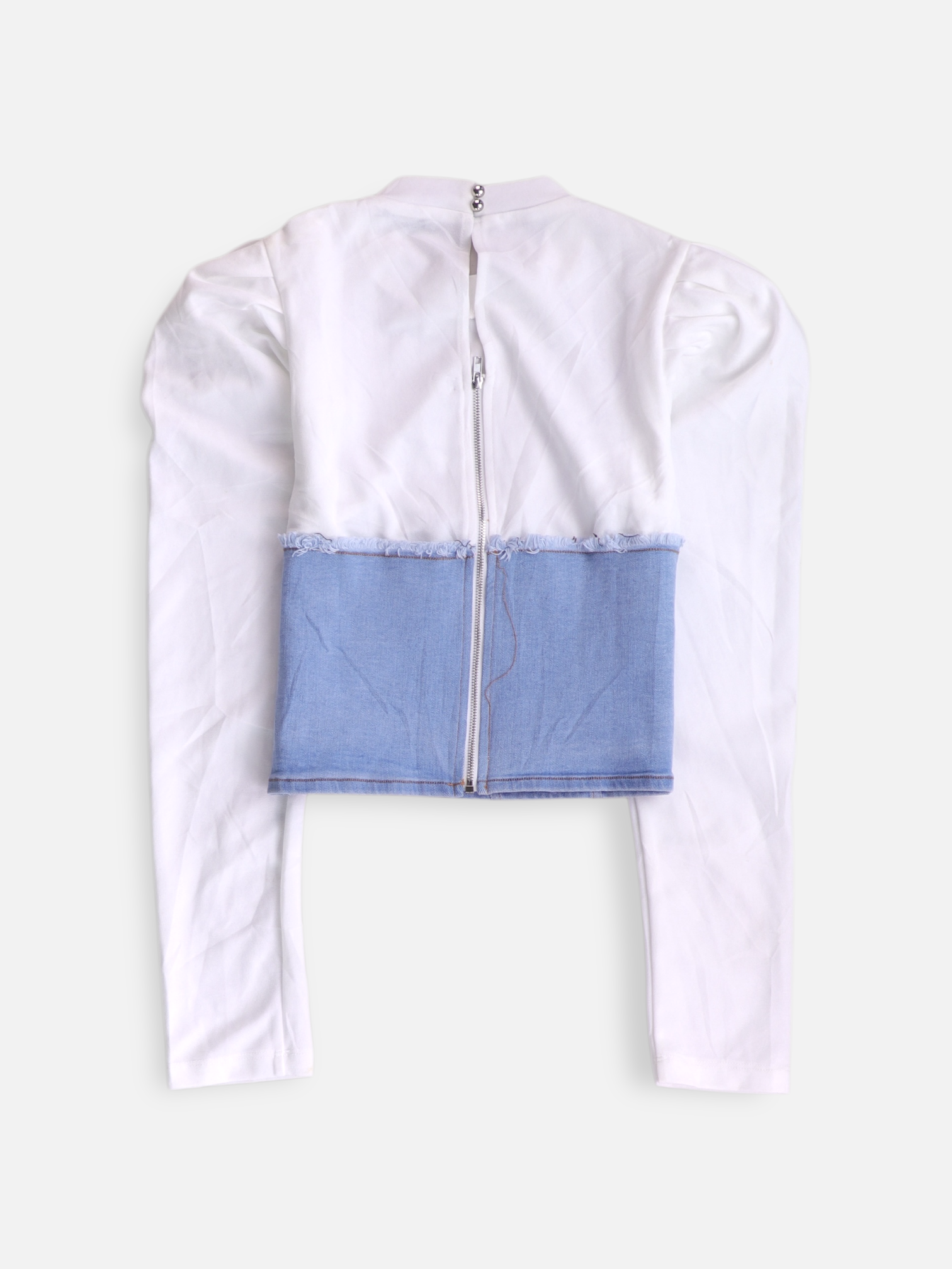 Fashionnova Blusa Color Block - Mujer - Small