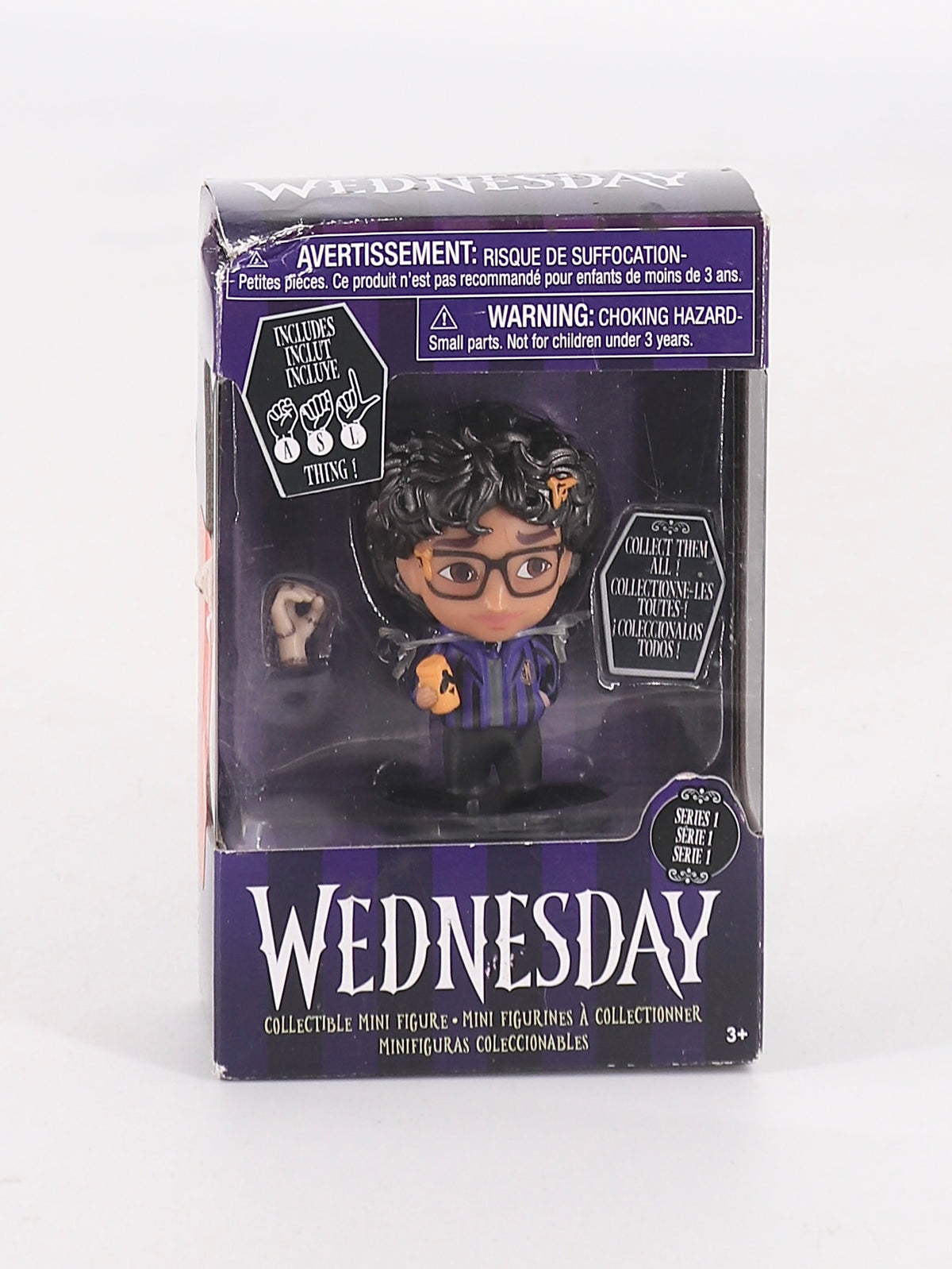 Juguete Figura Mini Coleccionable Merlina - Wednesday - Eugene Ottinger - Unisex - Talla Única (One Size)