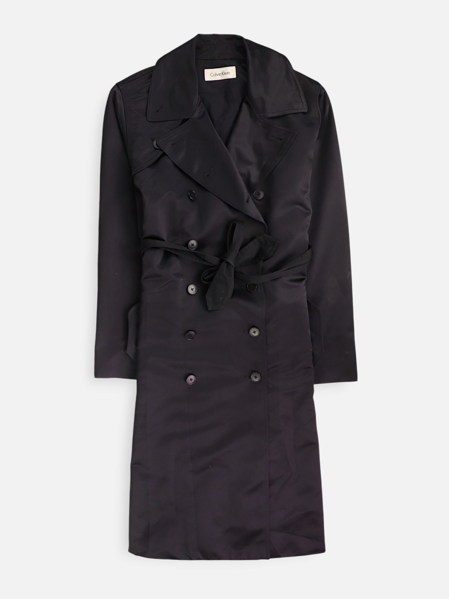 Calvin Klein Abrigo Trench Coat Casual - Mujer - 4
