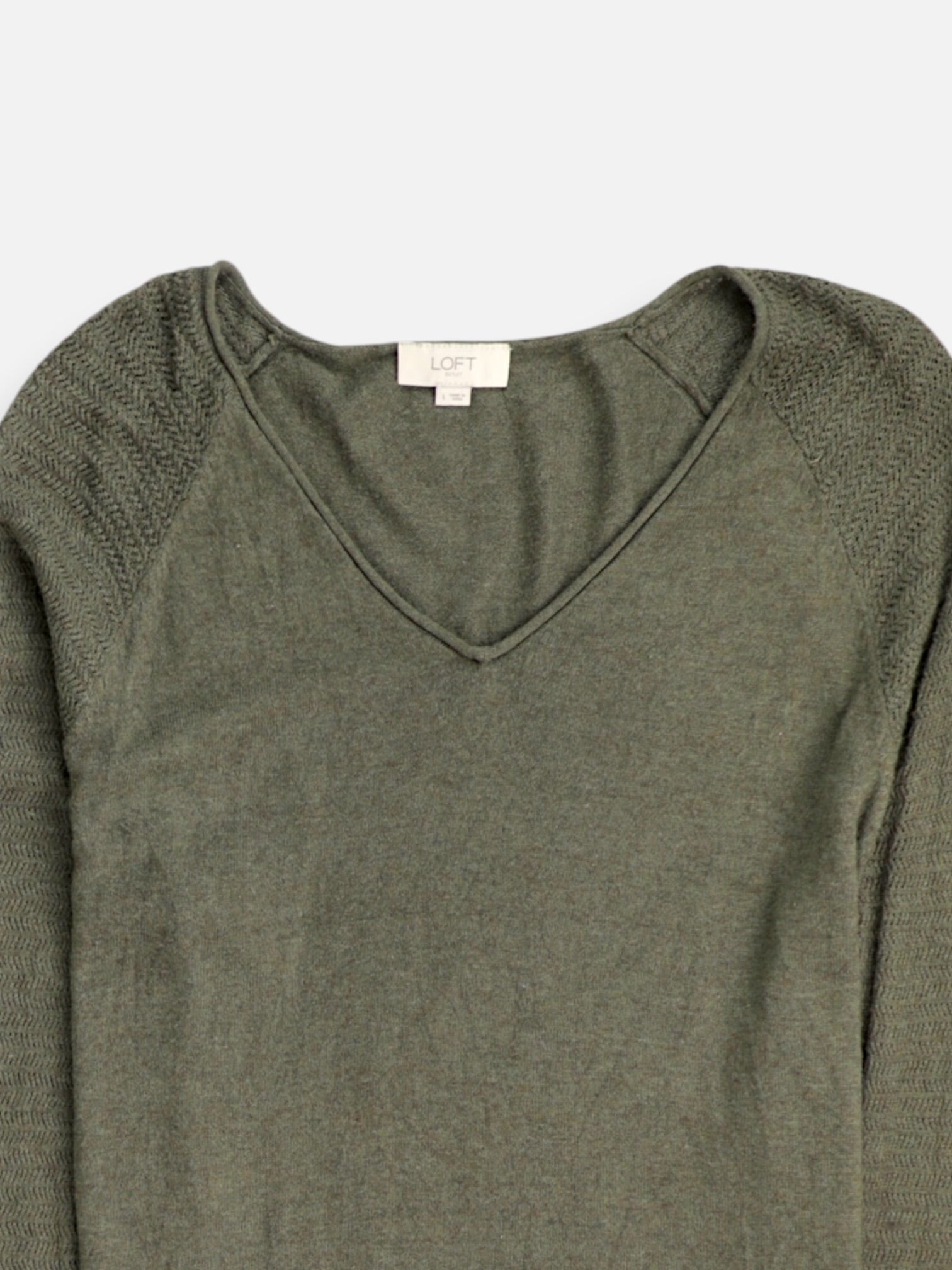 LOFT Sueter basic Casual - Mujer - Large