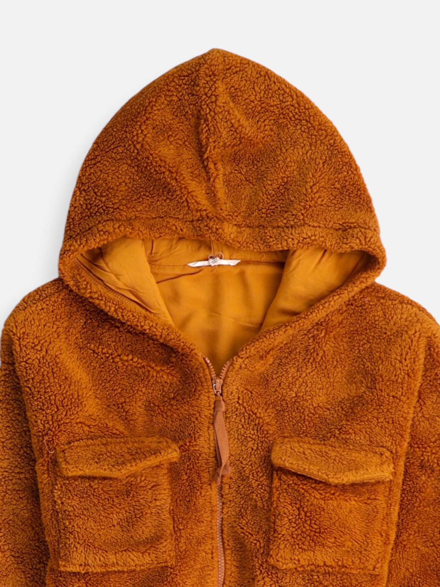 Sudadera Hoodie Teddy - Mujer - Medium