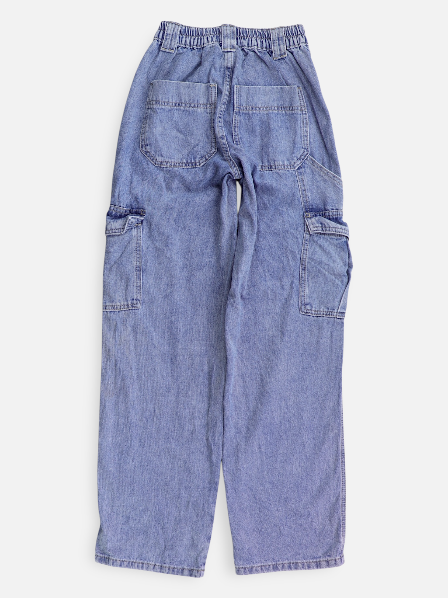 Jean Regular Fit Cargo - Mujer - 00