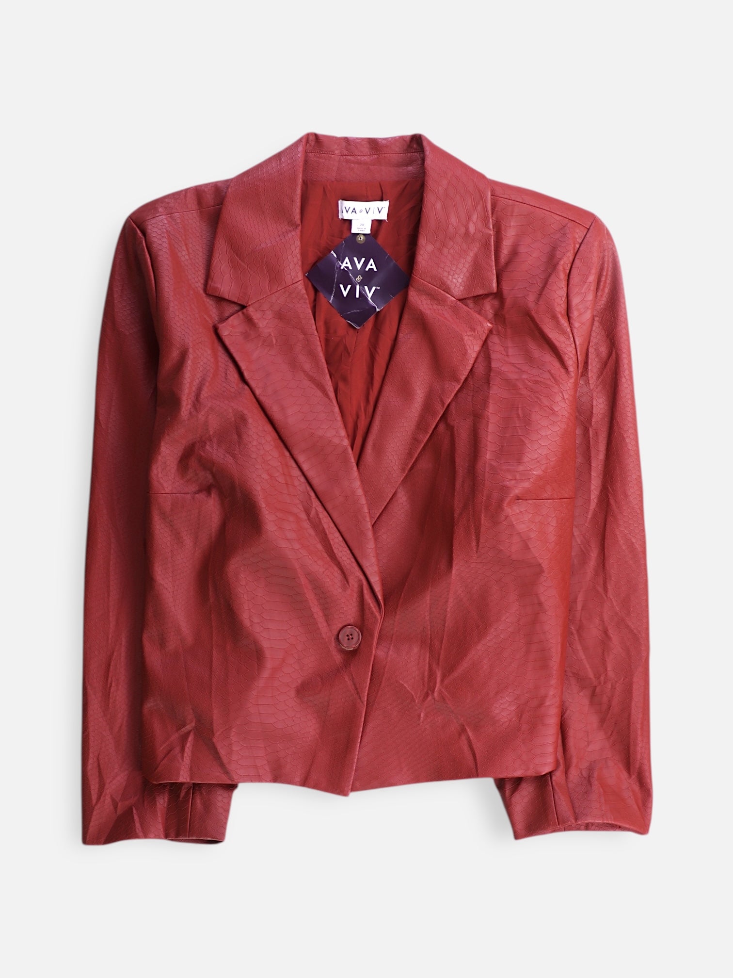 Chaqueta Casual Cuero - Mujer - 2XL