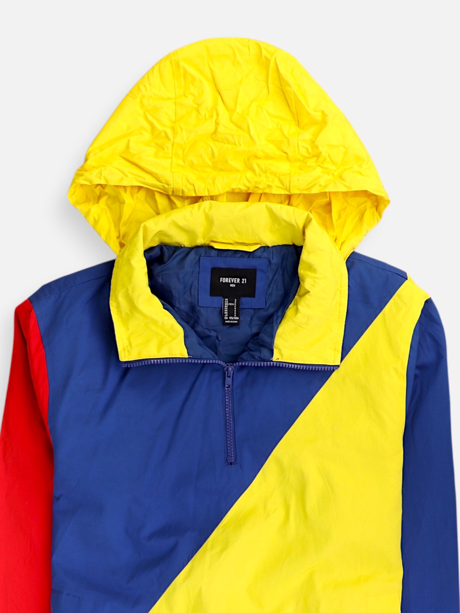 Forever 21 Chumpa Color Block - Hombre - Medium