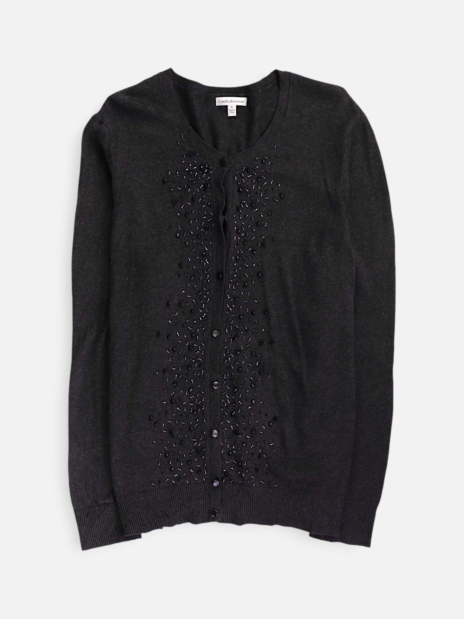 Croft & Barrow Sueter Knit Casual - Mujer - XL