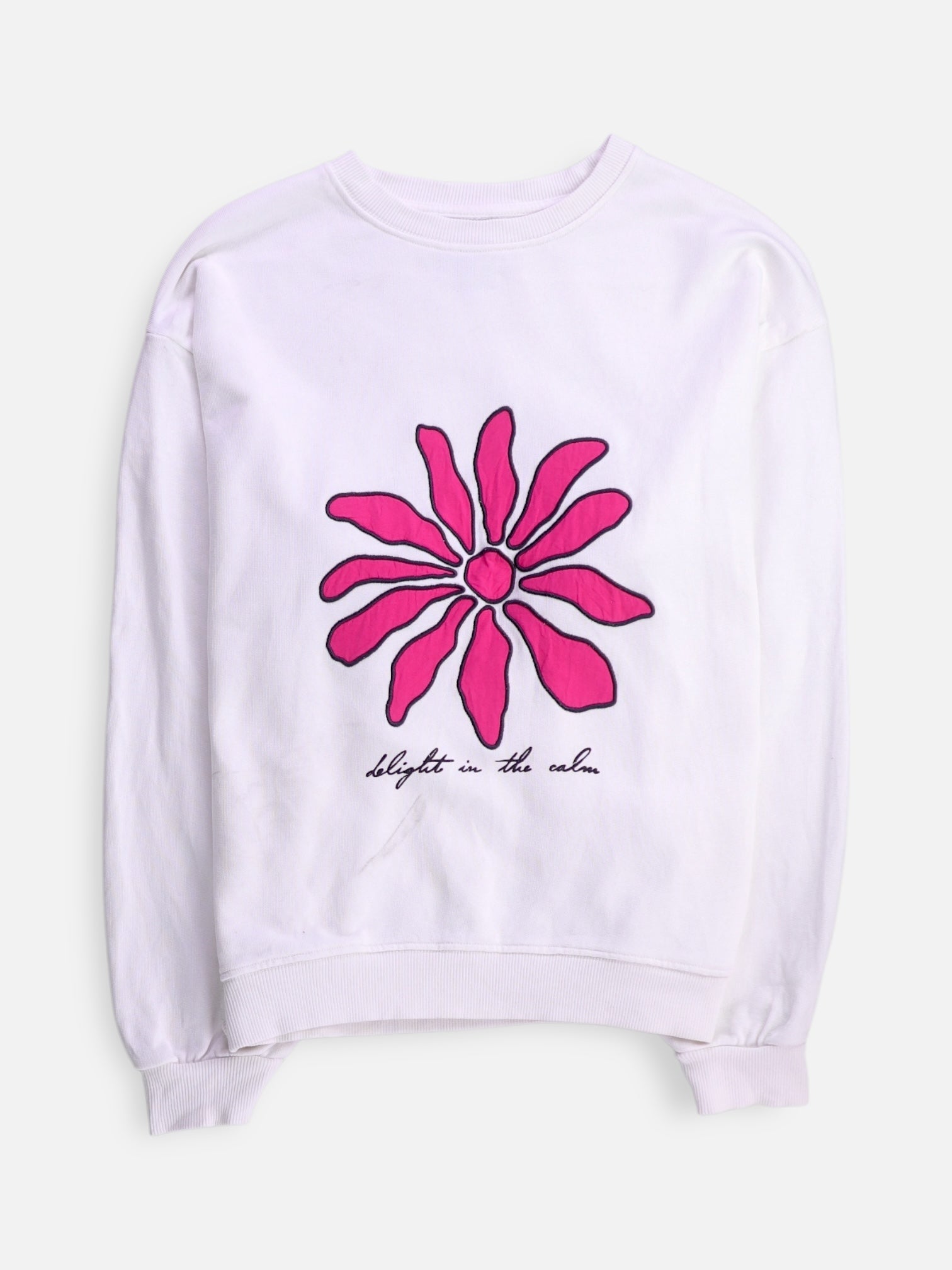 ZARA Sudadera Sweatshirt Basic - Niña - Small - 13-14Y (Años)
