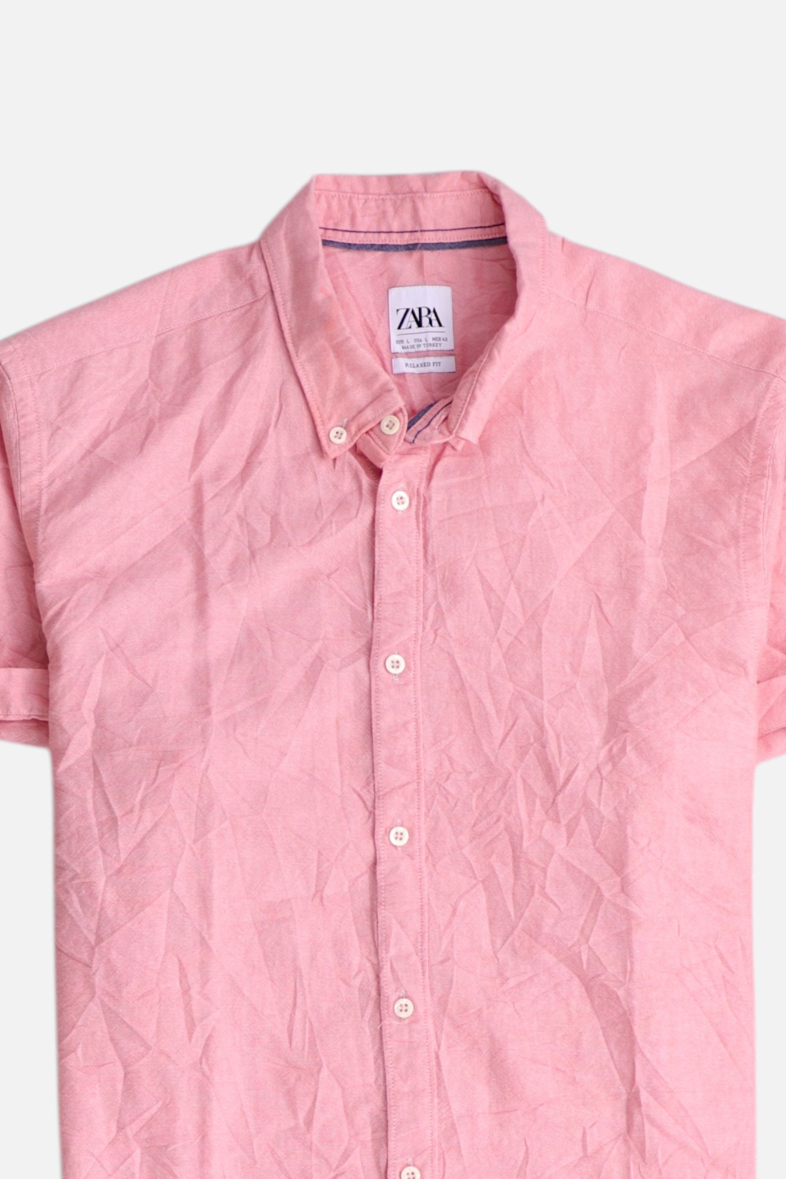 ZARA Camisa Casual - Hombre - Large