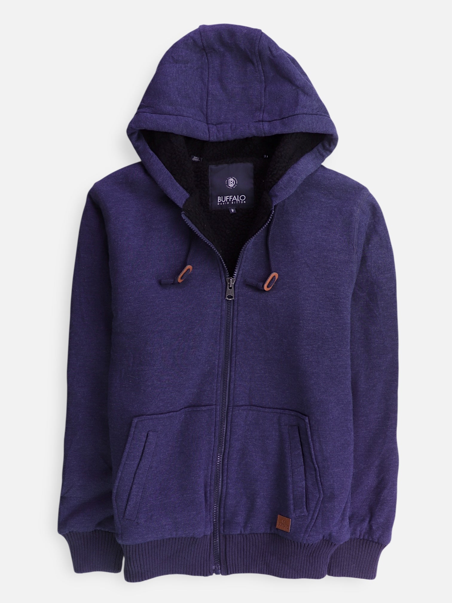 BUFFALO Sudadera Hoodie Basic - Hombre - Large