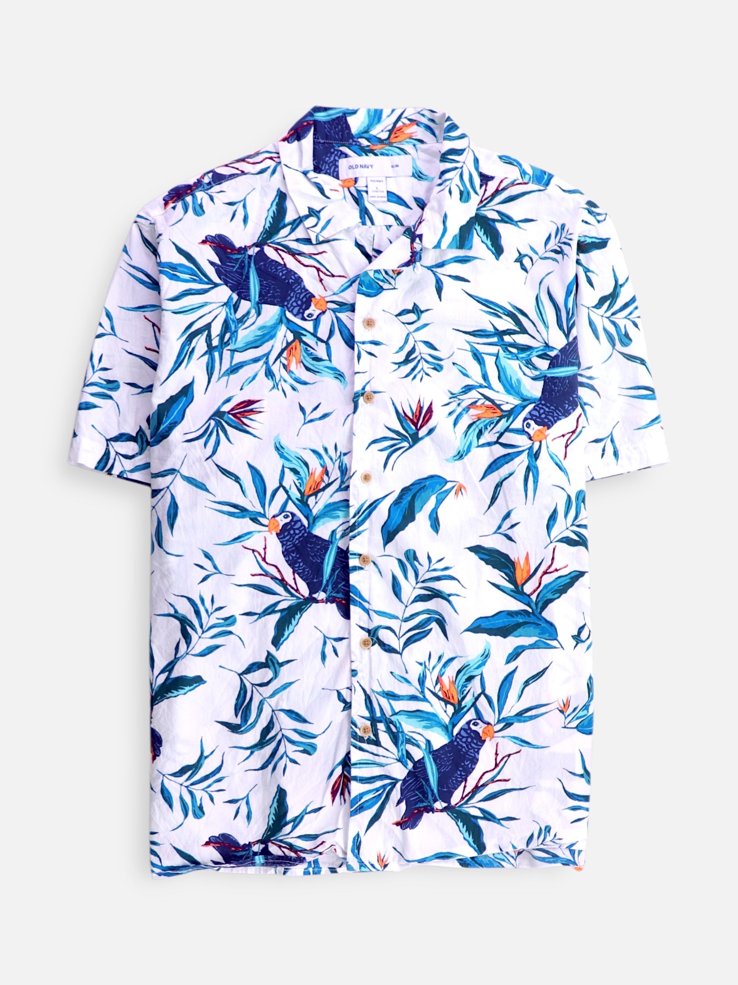 Old Navy Camisa Verano - Hombre - Large
