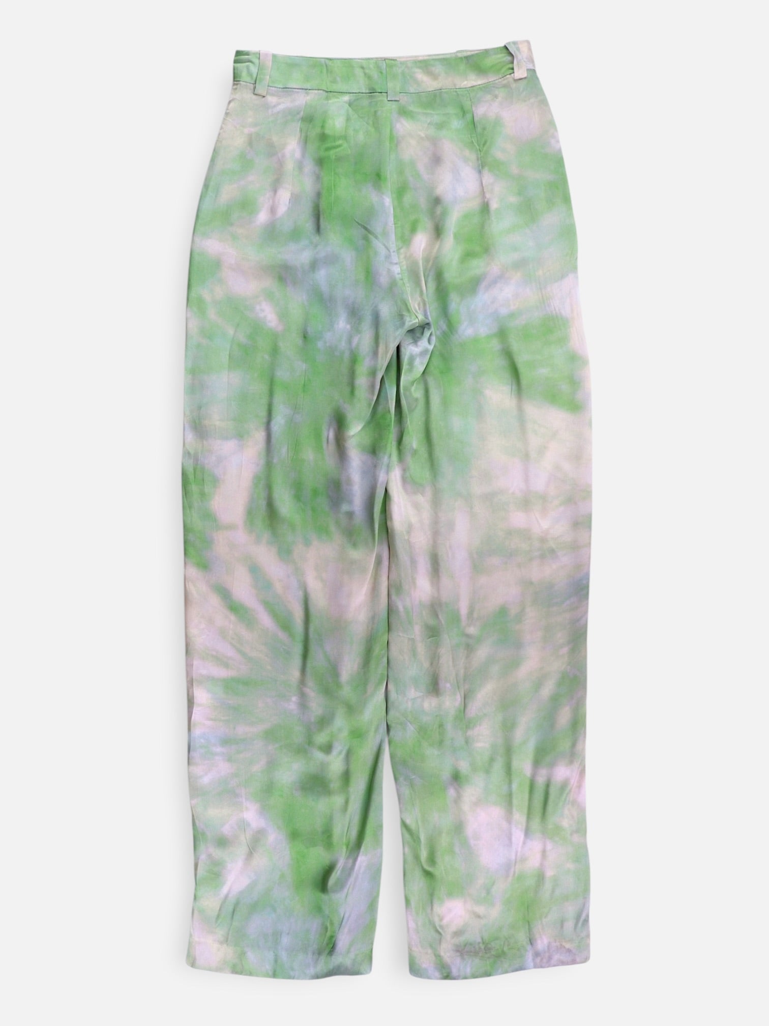 ZARA Pantalon Regular Fit Tie-Dye - Mujer - Small
