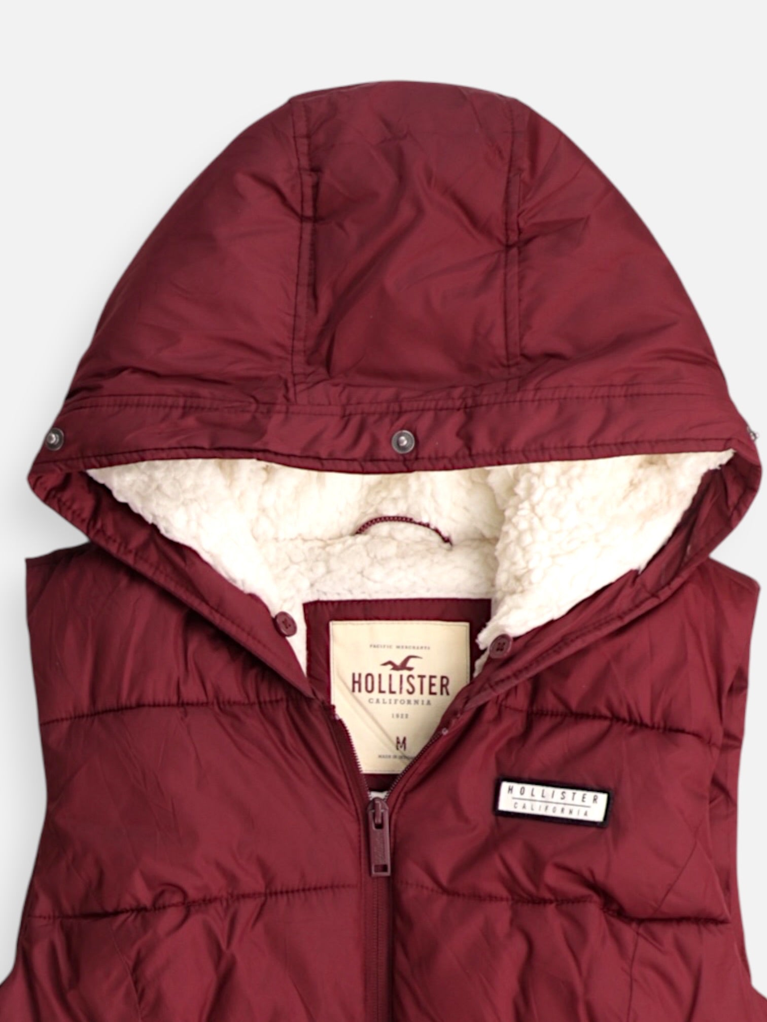 Hollister Chaleco Puffer - Mujer - Medium
