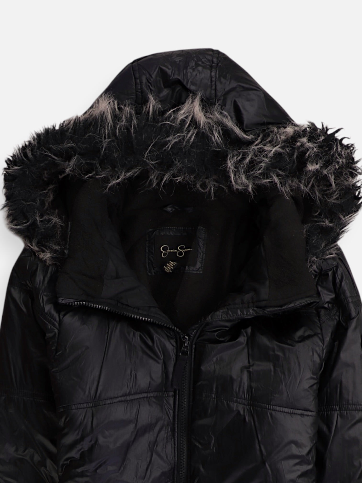 Jessica Simpson Chaqueta Puffer Impermeable - Mujer - Large