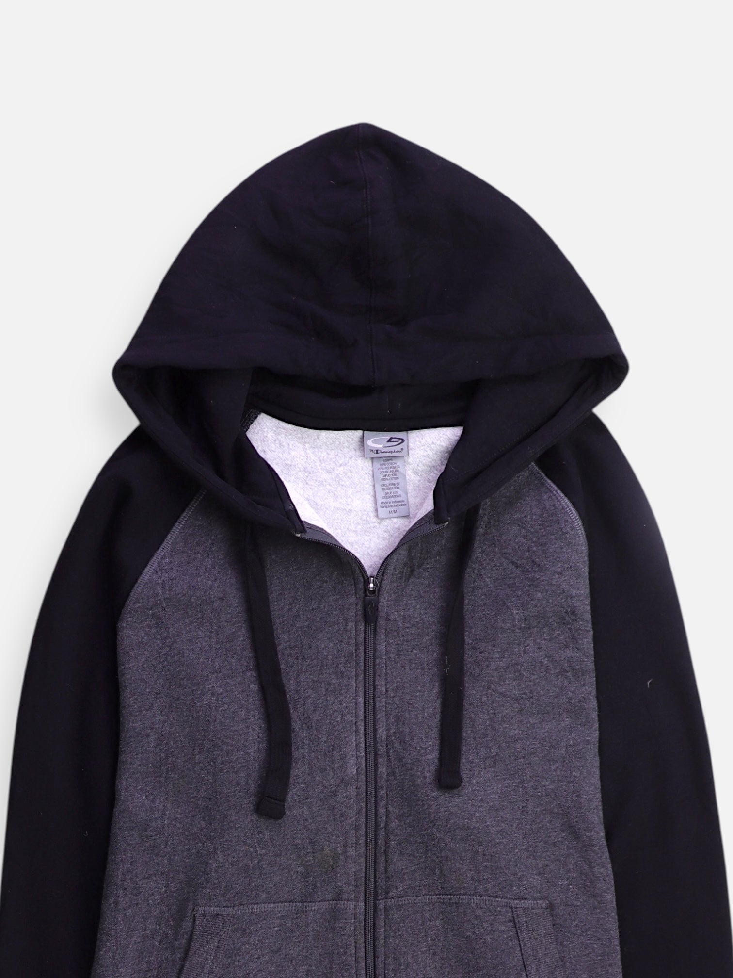 Champion Sudadera Hoodie Color Block - Hombre - Medium